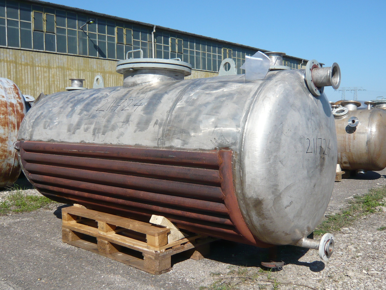 IPP# 211724, 2,500 L (660.4 gallons)  Stainless Steel 316  Tank For Sale