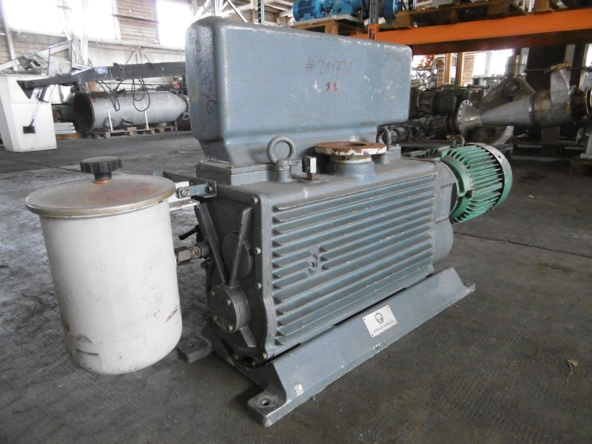 IPP# 211736, 815 m3/h (479.7 CFM)    Pump-Vacuum For Sale