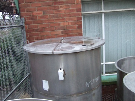 IPP# 211940, 1,109 L (293 gallons)  Stainless Steel Other  Tank For Sale