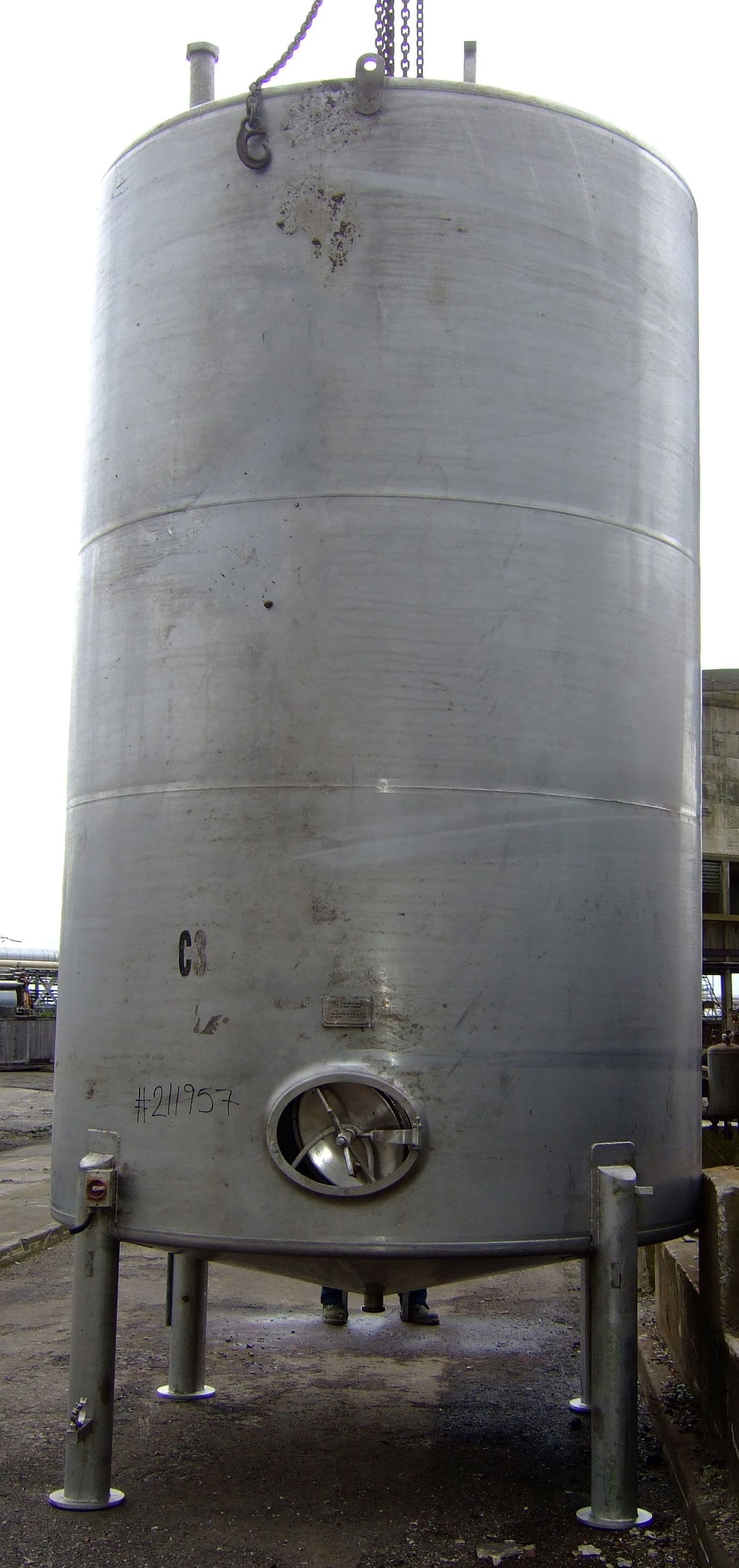 IPP# 211957, 20,000 L (5,283 gallons)  Stainless Steel 316  Tank For Sale