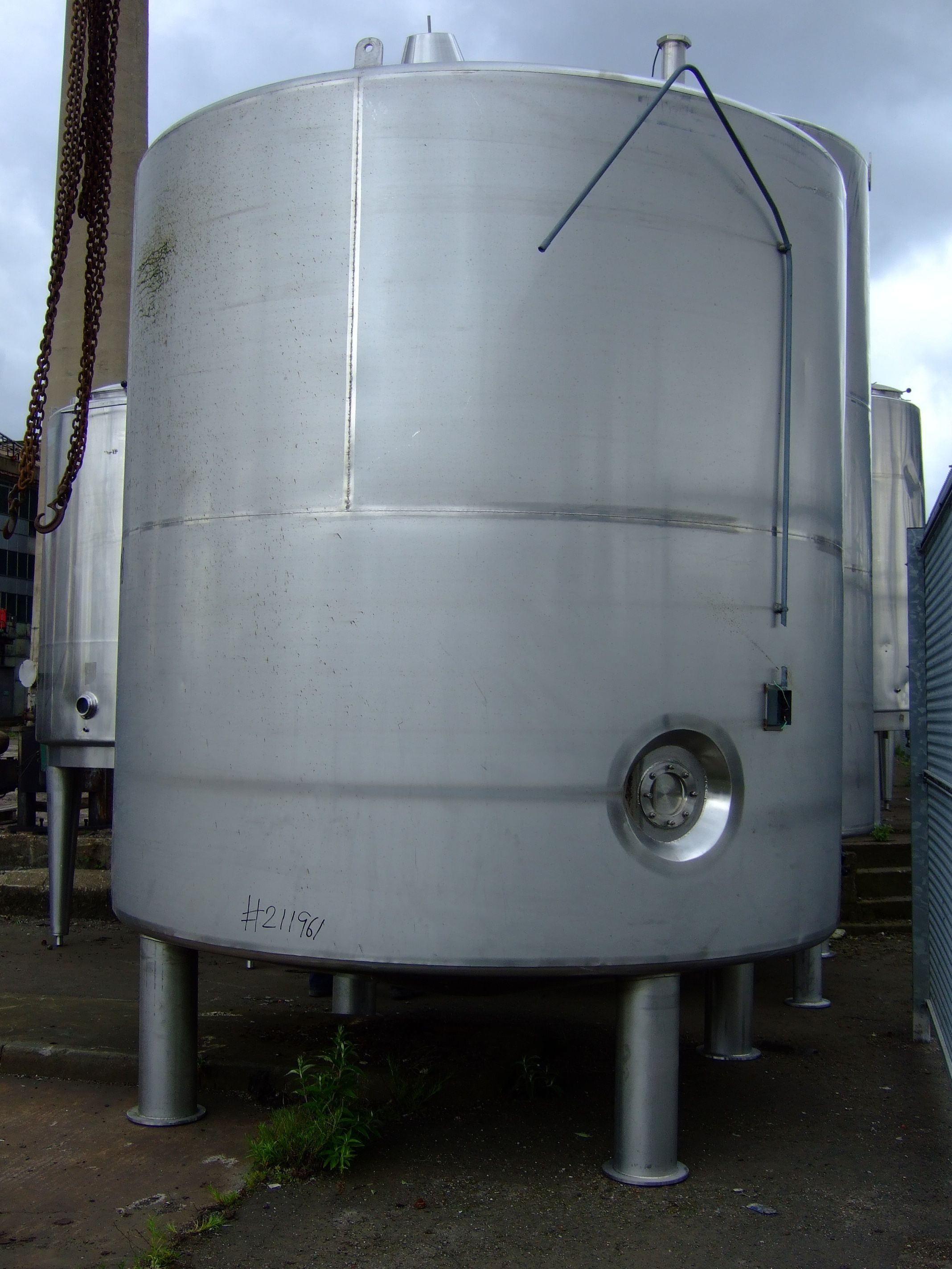 IPP# 211961, 15,000 L (3,963 gallons)  Stainless Steel 321  Tank For Sale