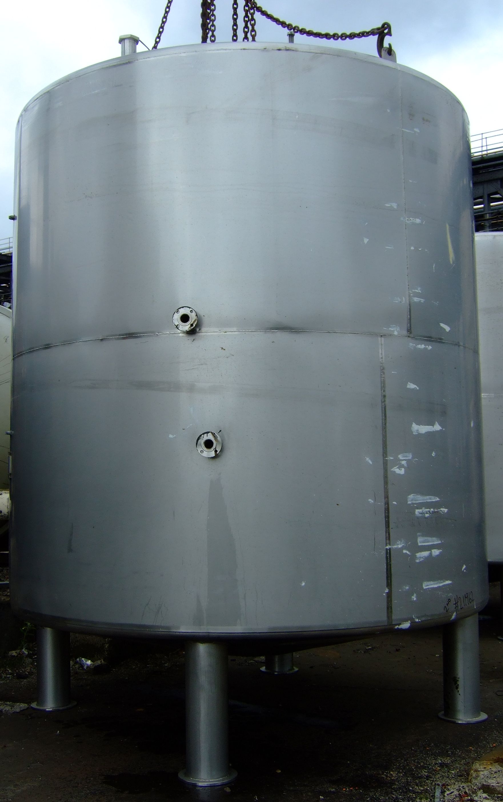 IPP# 211962, 15,000 L (3,963 gallons)  Stainless Steel 321  Tank For Sale