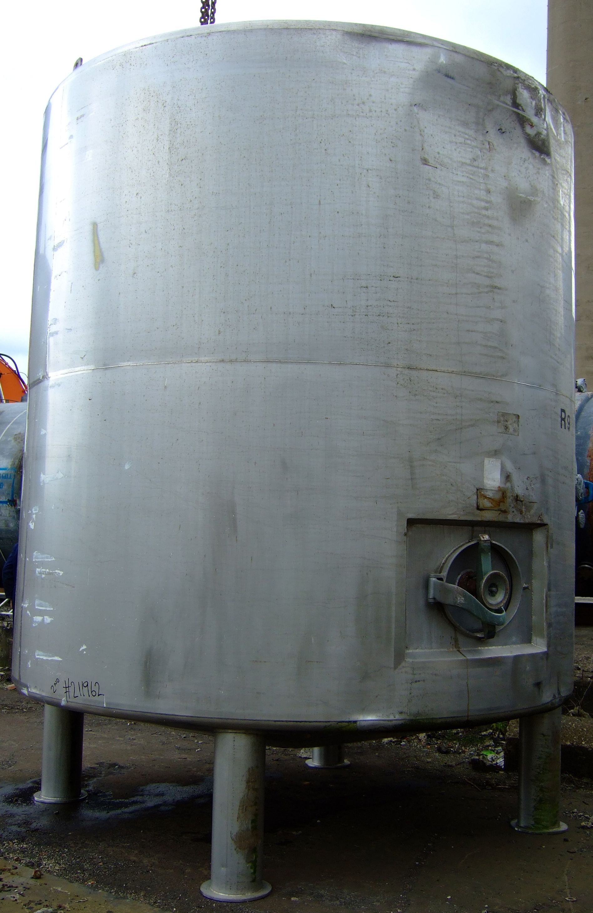 IPP# 211962, 15,000 L (3,963 gallons)  Stainless Steel 321  Tank For Sale