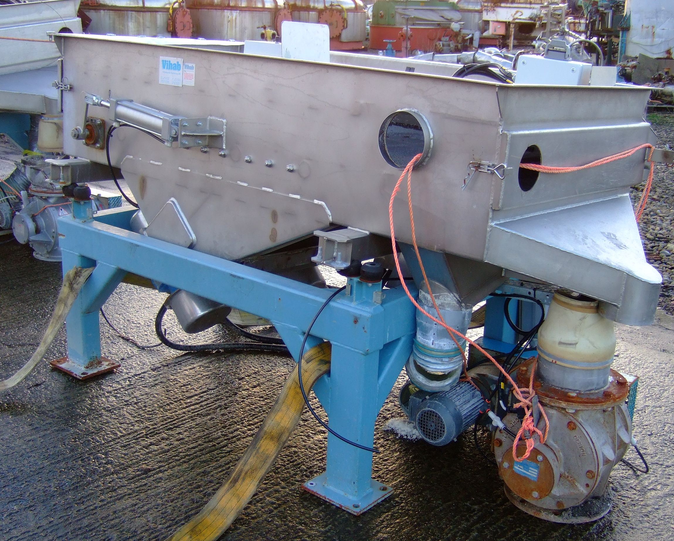 IPP# 211977, 900 mm (35.4 in)  Stainless Steel 321 Rotary Screener For Sale