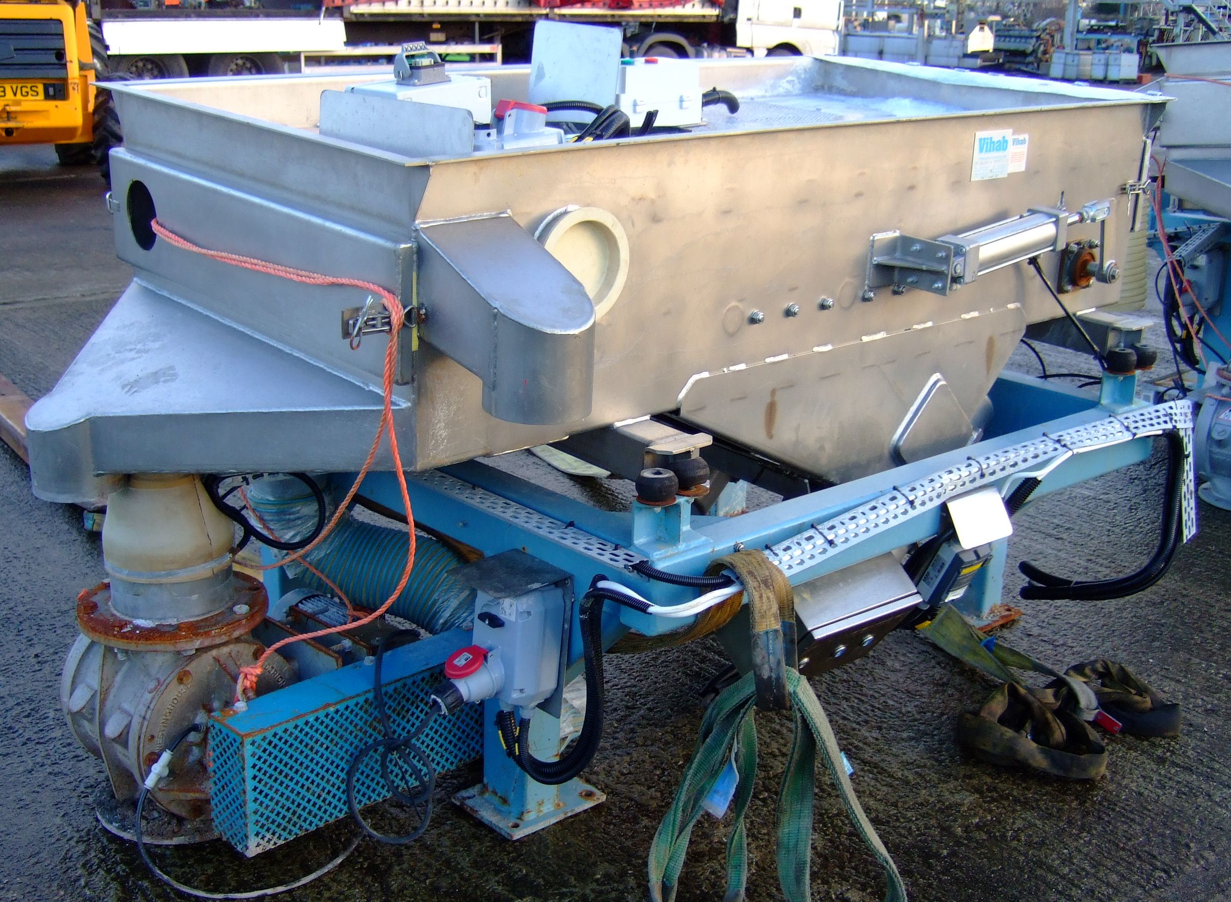 IPP# 211977, 900 mm (35.4 in)  Stainless Steel 321 Rotary Screener For Sale