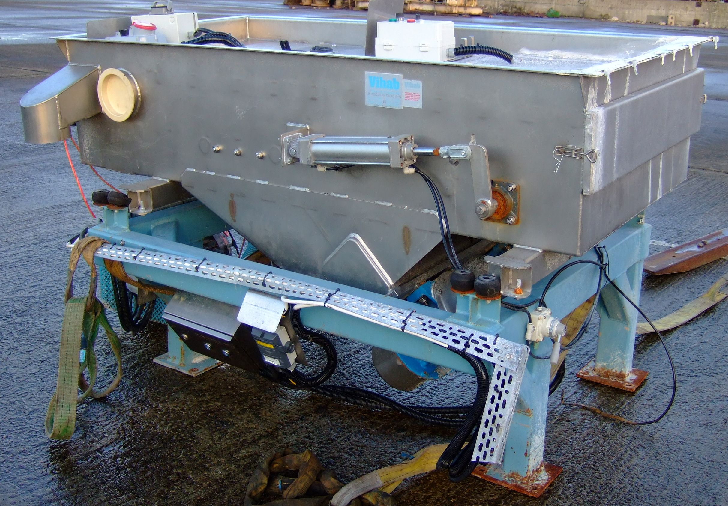 IPP# 211977, 900 mm (35.4 in)  Stainless Steel 321 Rotary Screener For Sale