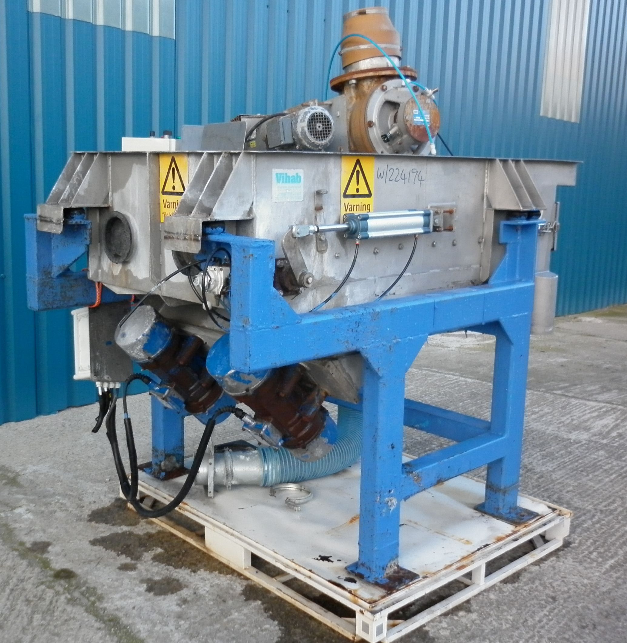 IPP# 211979, 900 mm (35.4 in)  Stainless Steel 321 Rotary Screener For Sale