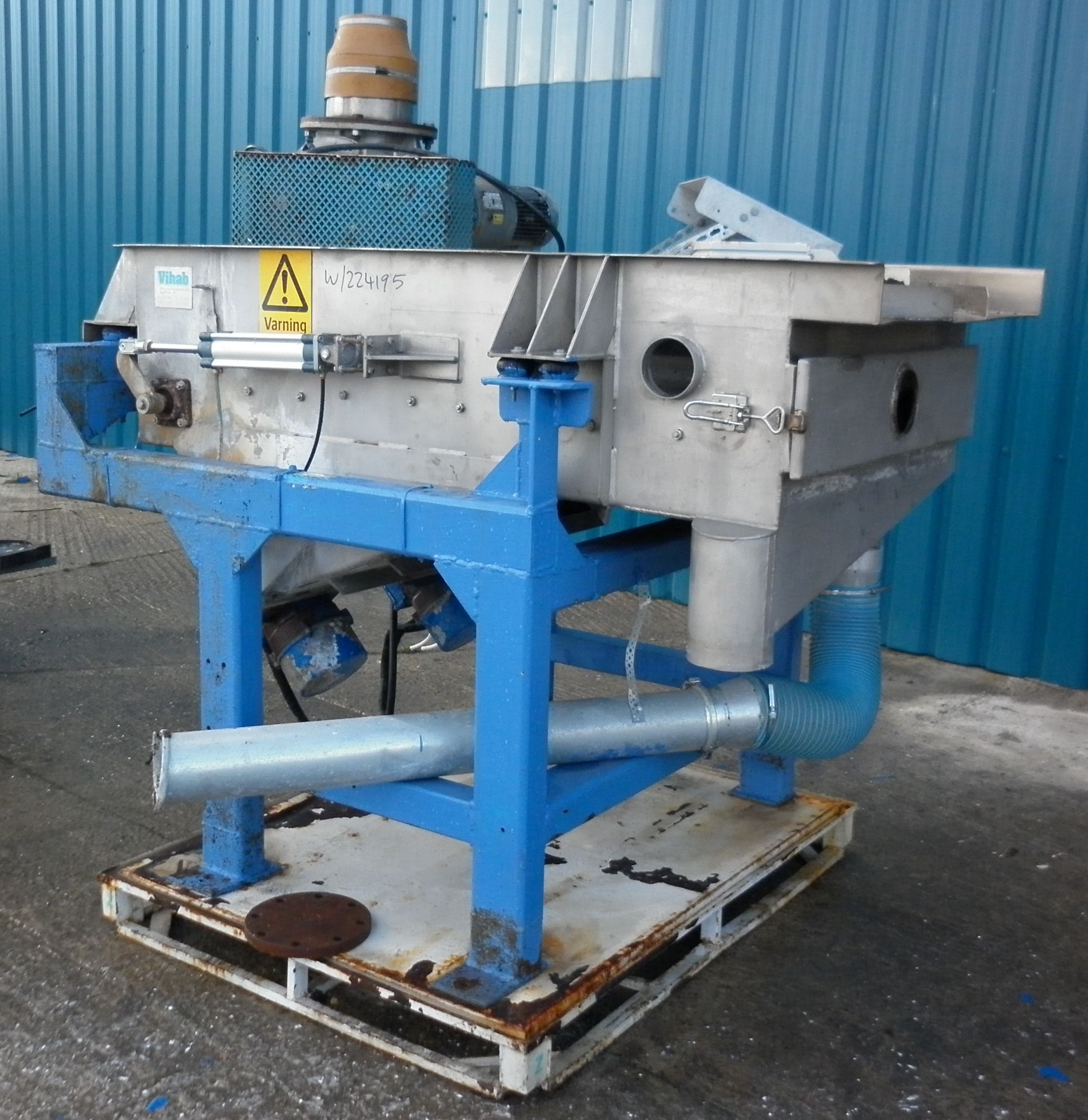 IPP# 211980, 900 mm (35.4 in)  Stainless Steel 321 Rotary Screener For Sale