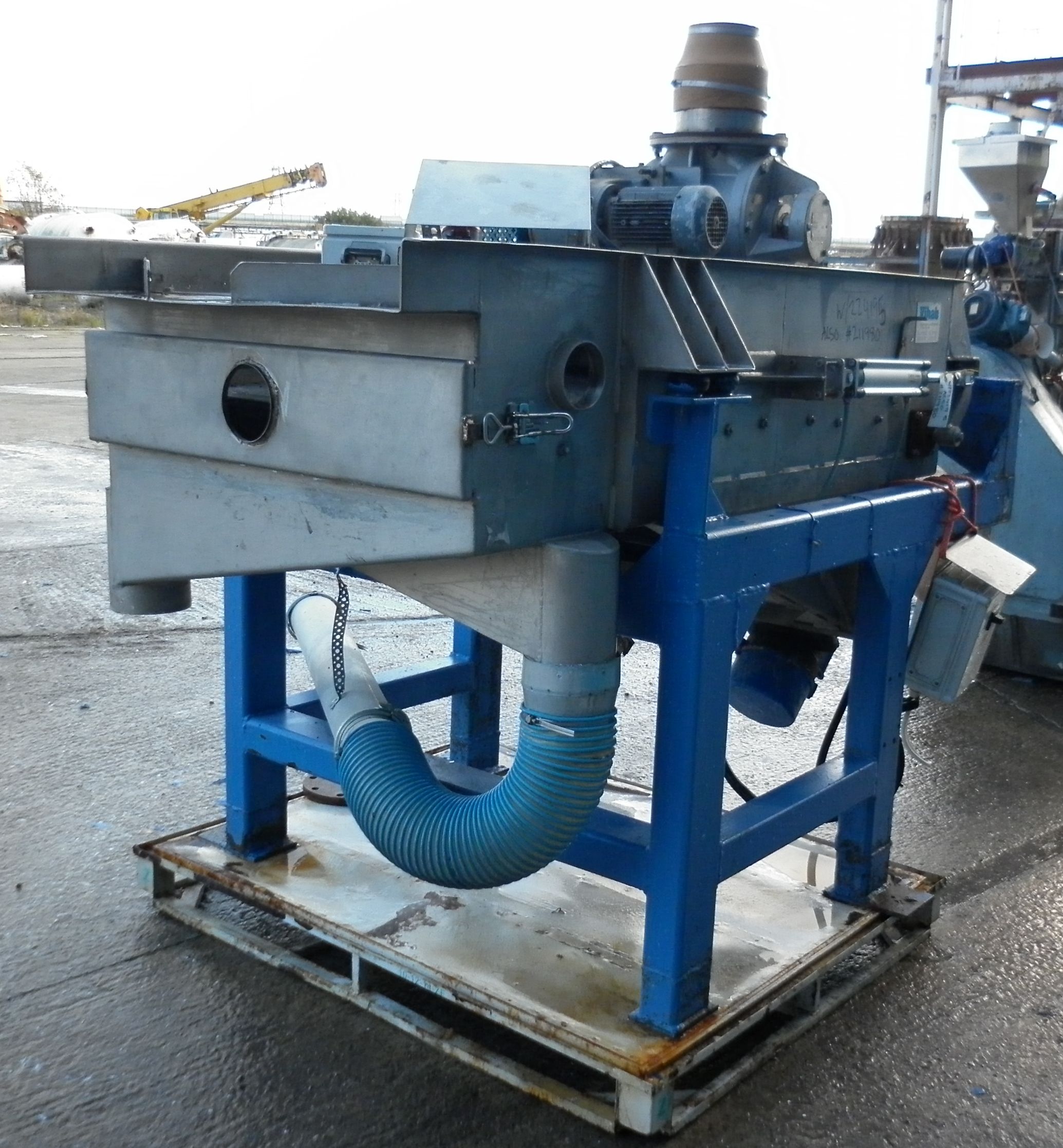 IPP# 211980, 900 mm (35.4 in)  Stainless Steel 321 Rotary Screener For Sale