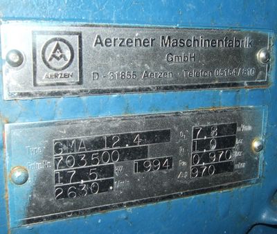 IPP# 211982, 7.8 m3/h (4.6 CFM)  Carbon Steel  Blower For Sale