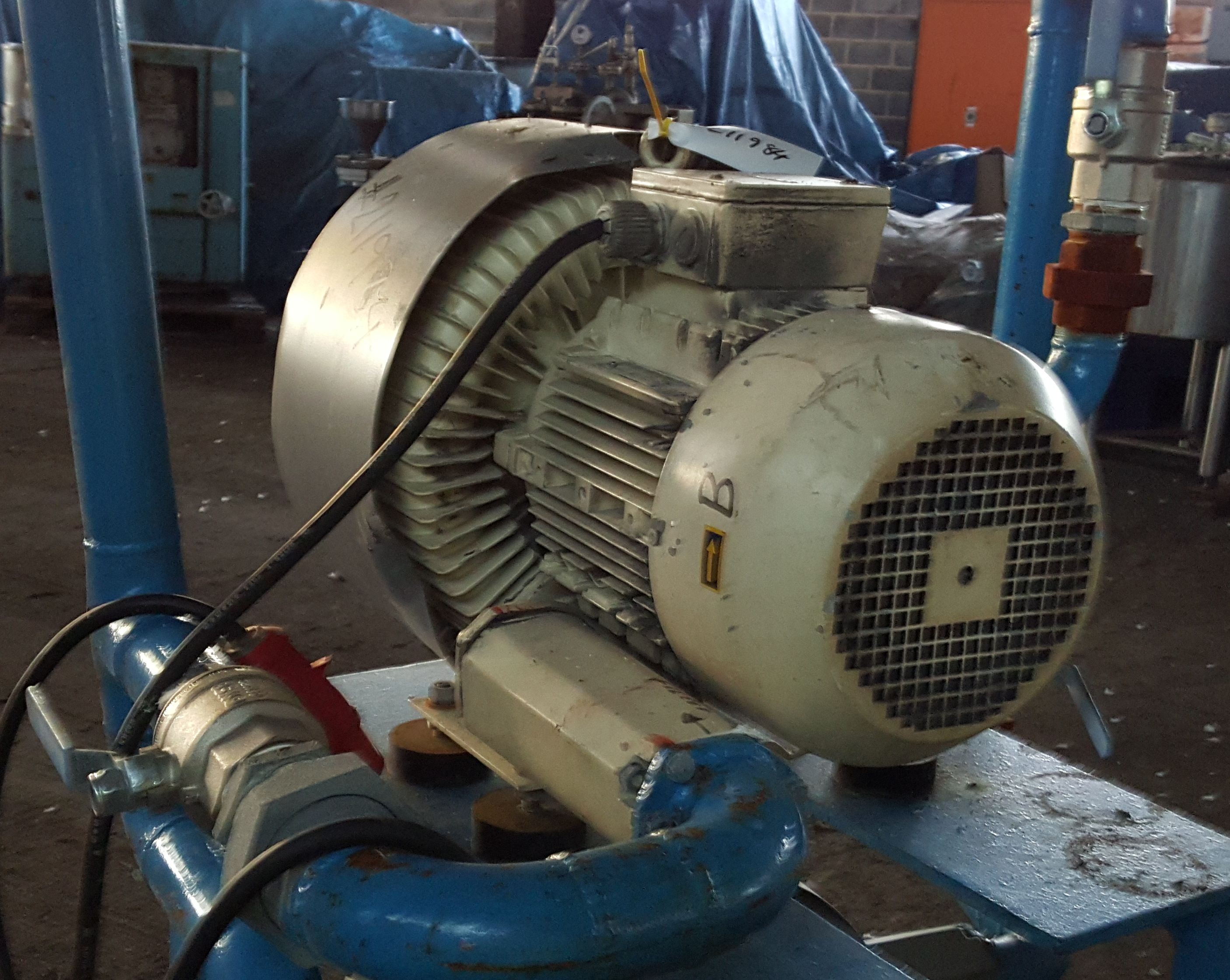 IPP# 211984, 100 m3/h (58.9 CFM)  Carbon Steel  Pump-Vacuum For Sale