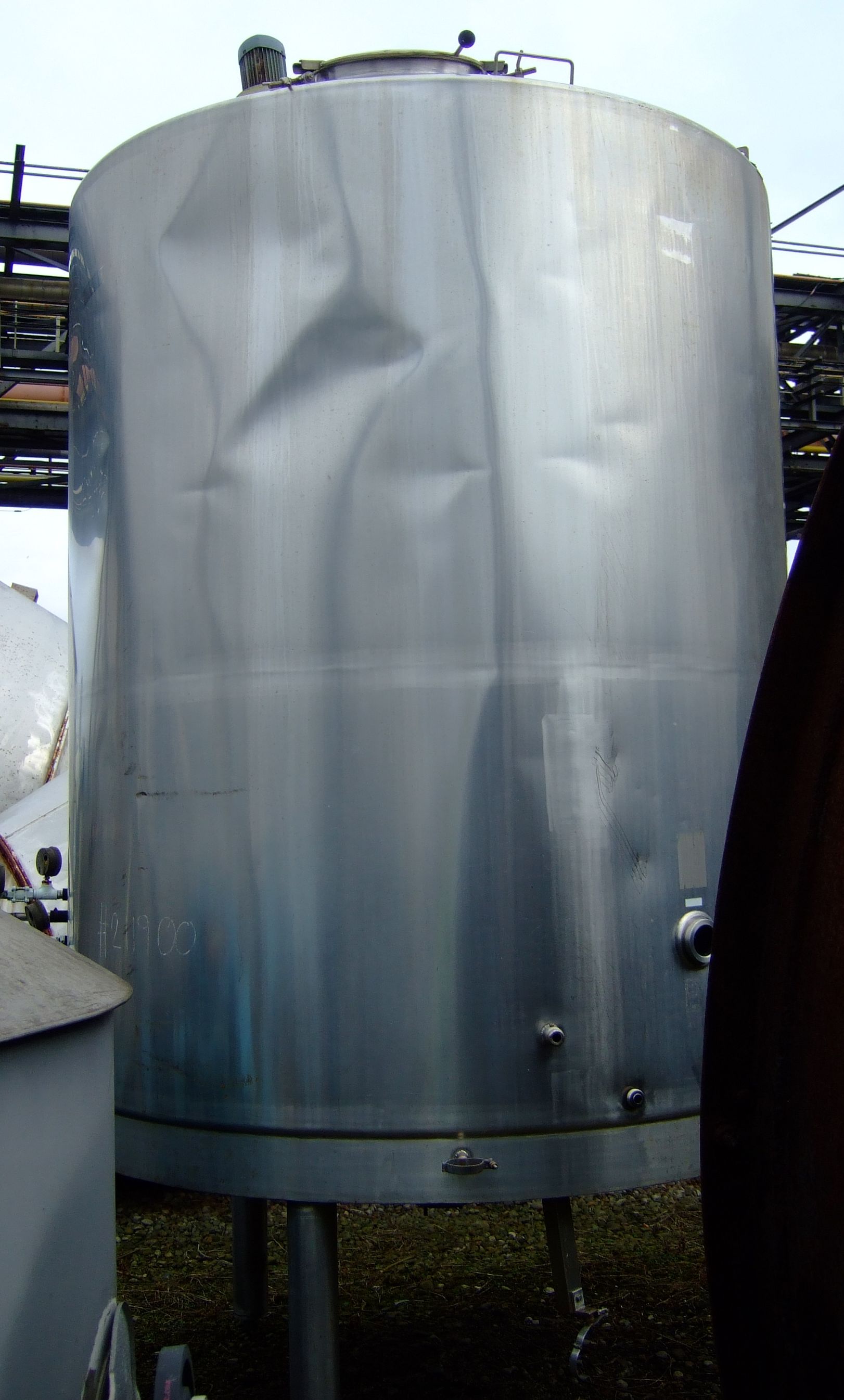 IPP# 211900, 10,000 L (2,642 gallons)  Stainless Steel 316  Tank For Sale