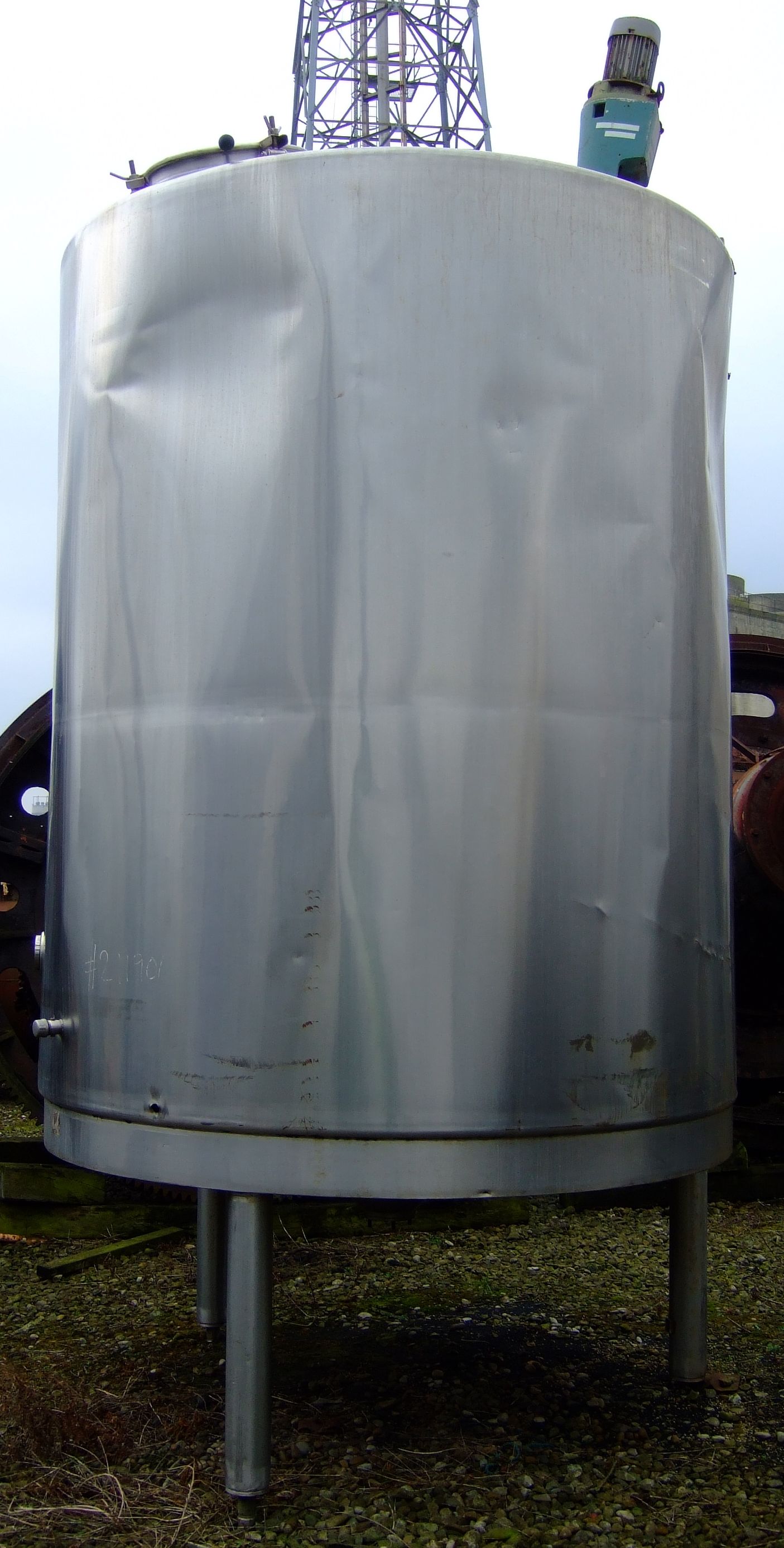 IPP# 211901, 10,000 L (2,642 gallons)  Stainless Steel 316  Tank For Sale