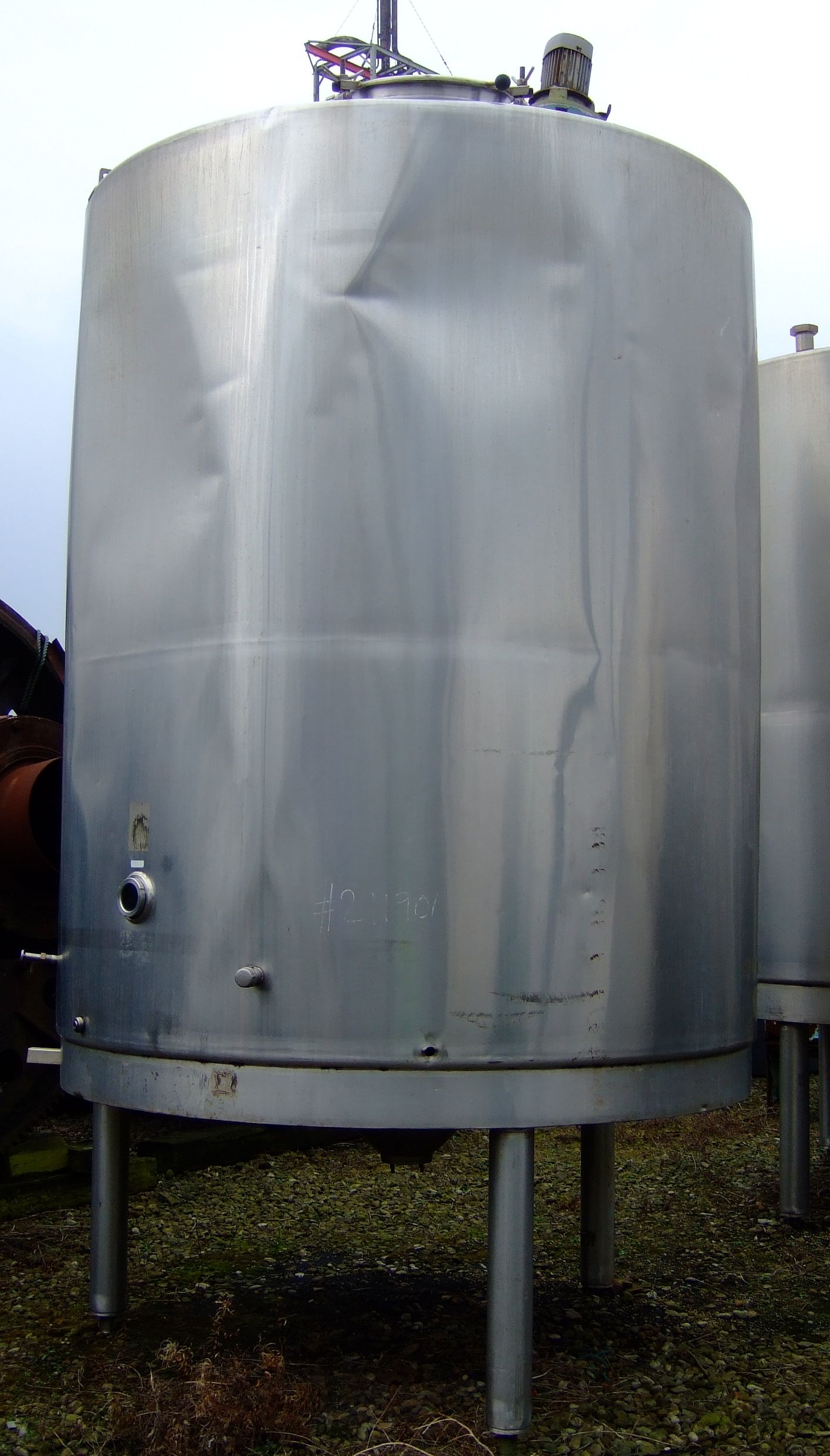 IPP# 211901, 10,000 L (2,642 gallons)  Stainless Steel 316  Tank For Sale