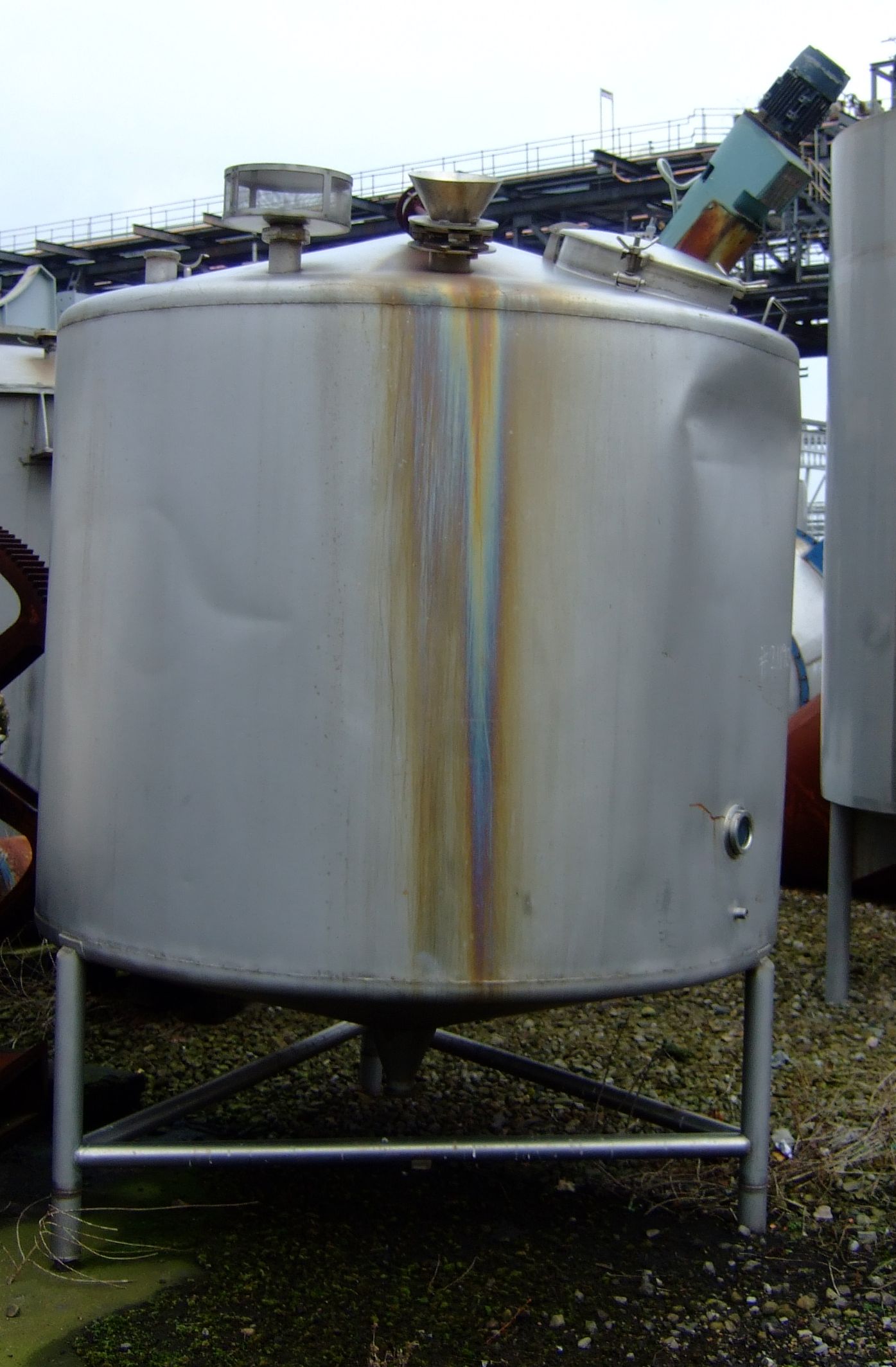 IPP# 211904, 4,500 L (1,189 gallons)  Stainless Steel 321  Tank For Sale