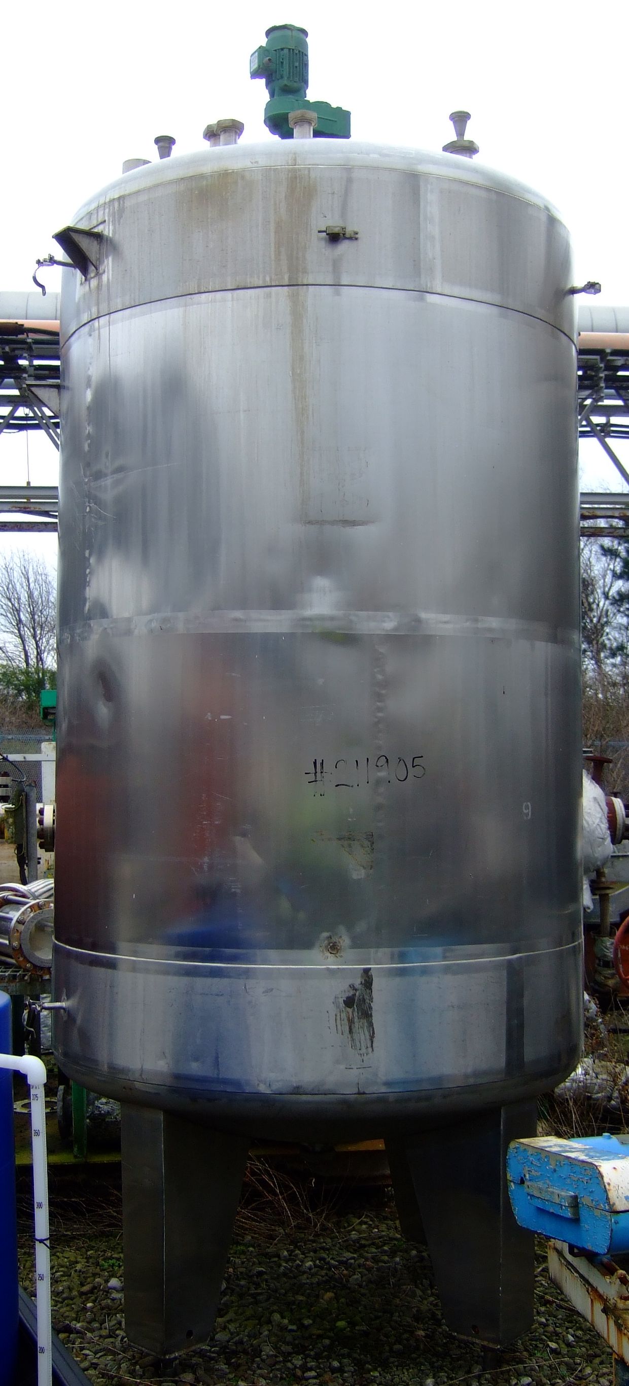 IPP# 211905, 4,000 L (1,057 gallons)  Stainless Steel 316  Tank For Sale