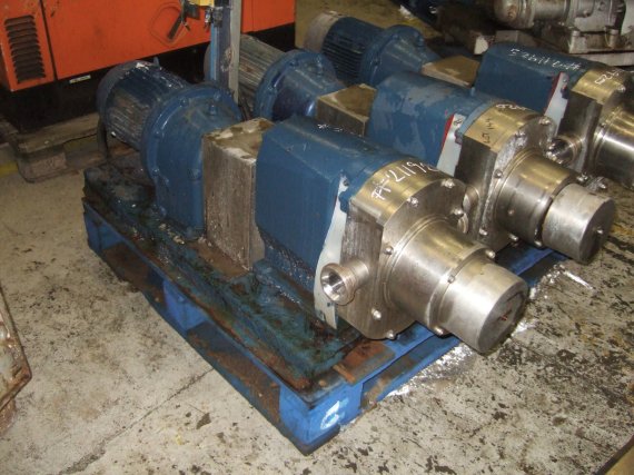 IPP# 211927, 41.8 m3/h (183.9 GPM)  Duplex Rotary Pump For Sale