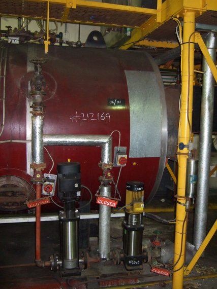 IPP# 212169, 1,814 kg/h (4,000 lb/h)   Steam Boiler For Sale