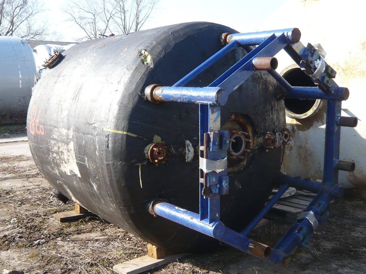 IPP# 212453, 6,850 L (1,810 gallons)  Glasslined Batch-Type Agitated Reactor For Sale