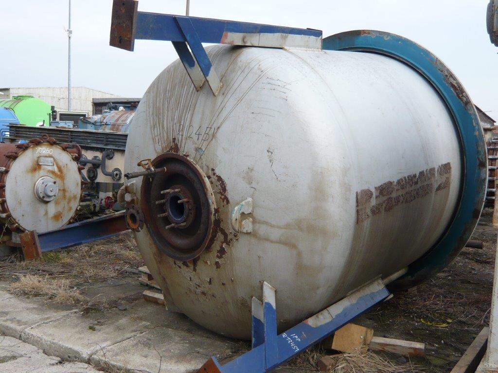 IPP# 212451, 7,585 L (2,004 gallons)  Glasslined Batch-Type Agitated Reactor For Sale