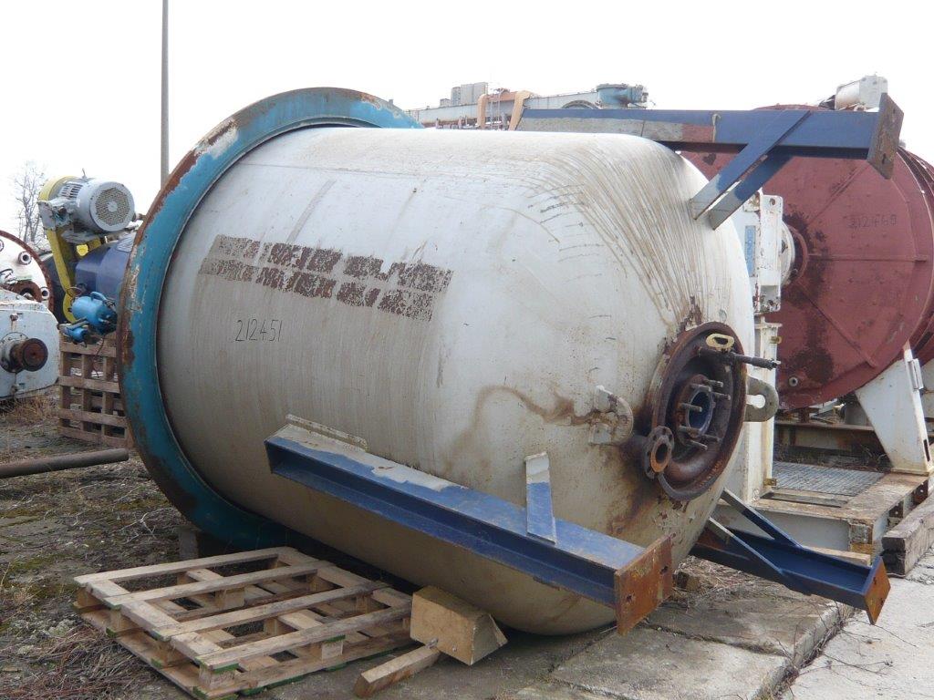 IPP# 212451, 7,585 L (2,004 gallons)  Glasslined Batch-Type Agitated Reactor For Sale