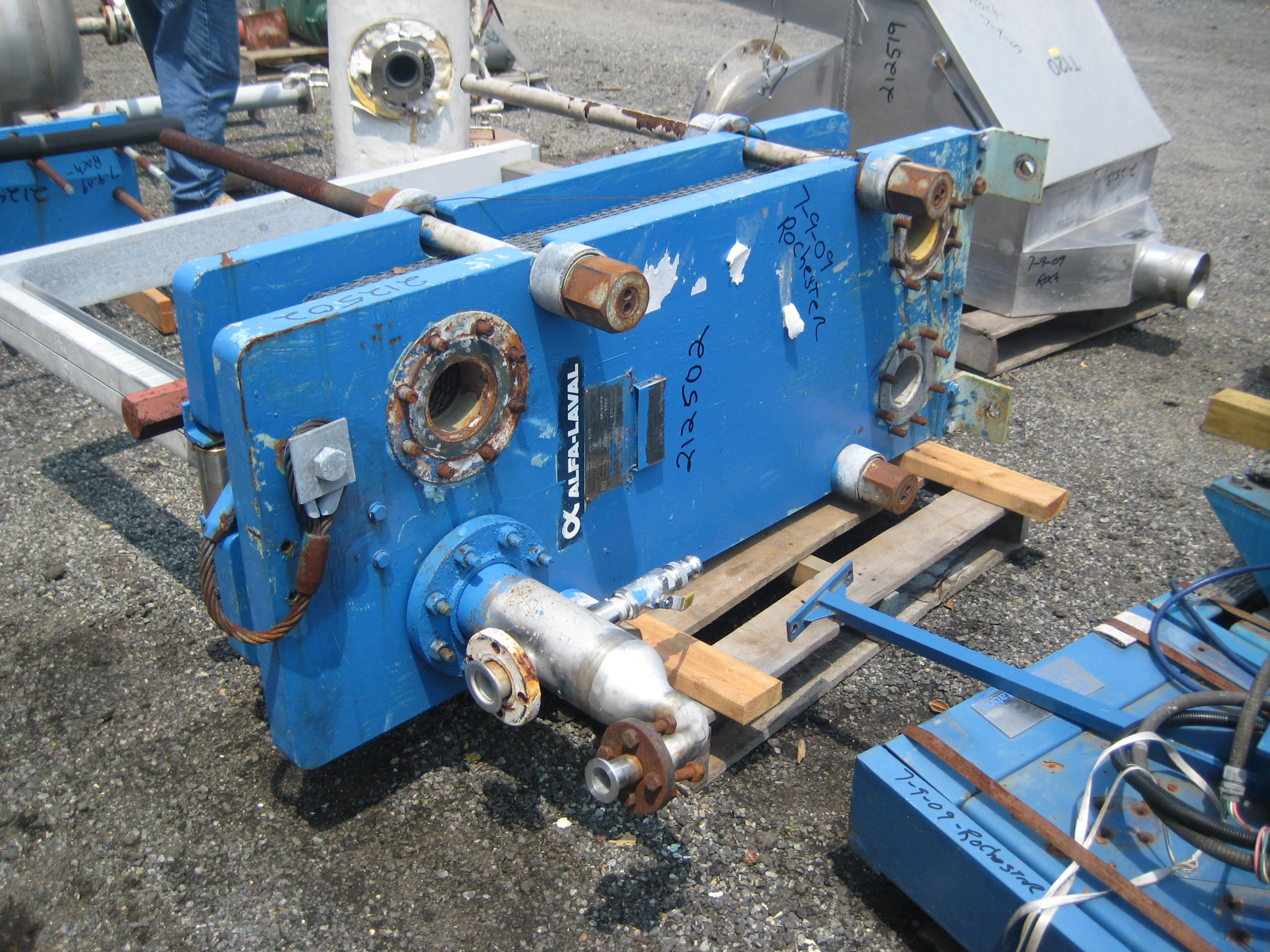 Stainless Steel 316 Plate and Frame Heat Exchanger - IPP# 212502