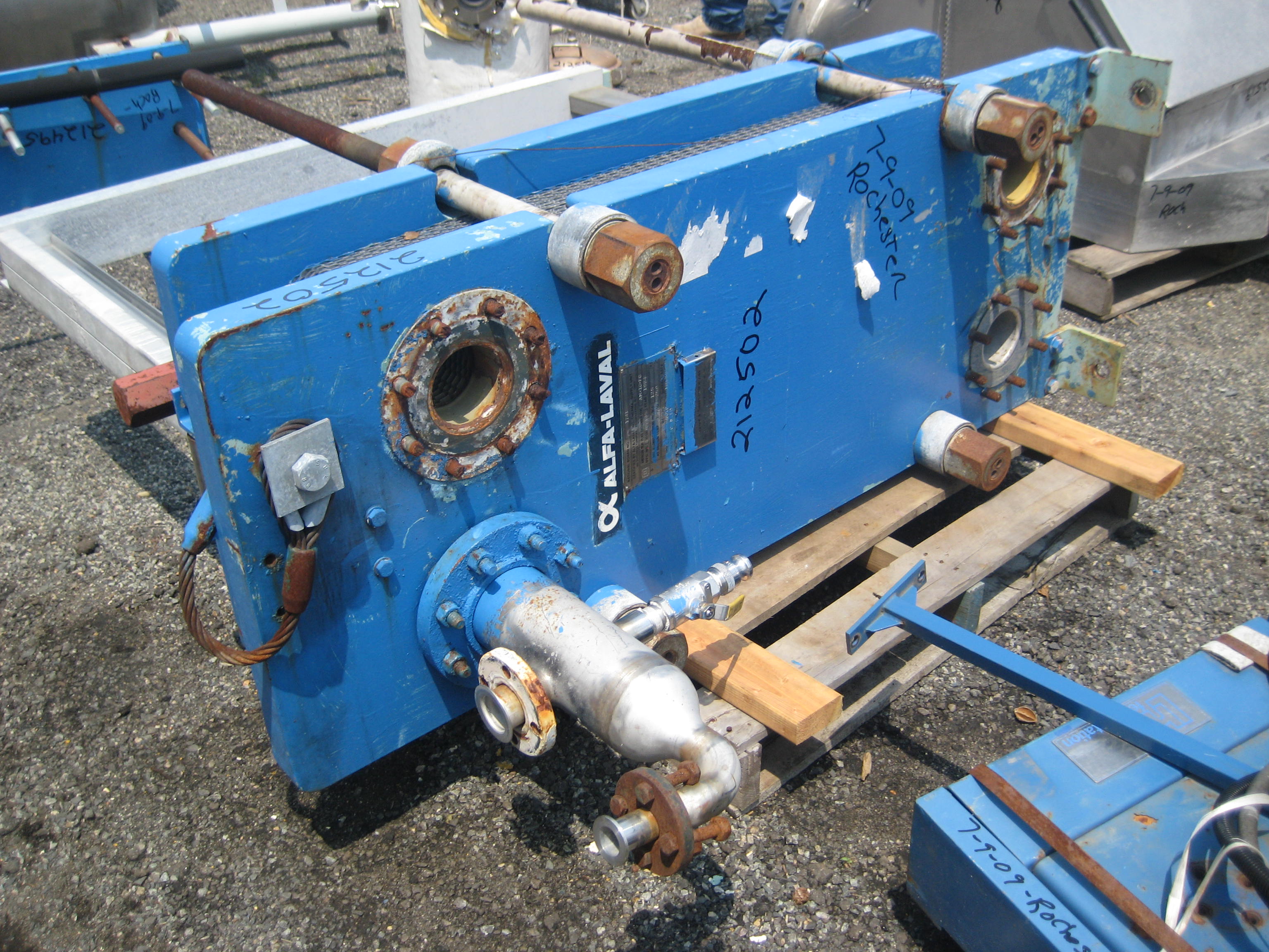 Stainless Steel 316 Plate and Frame Heat Exchanger - IPP# 212502
