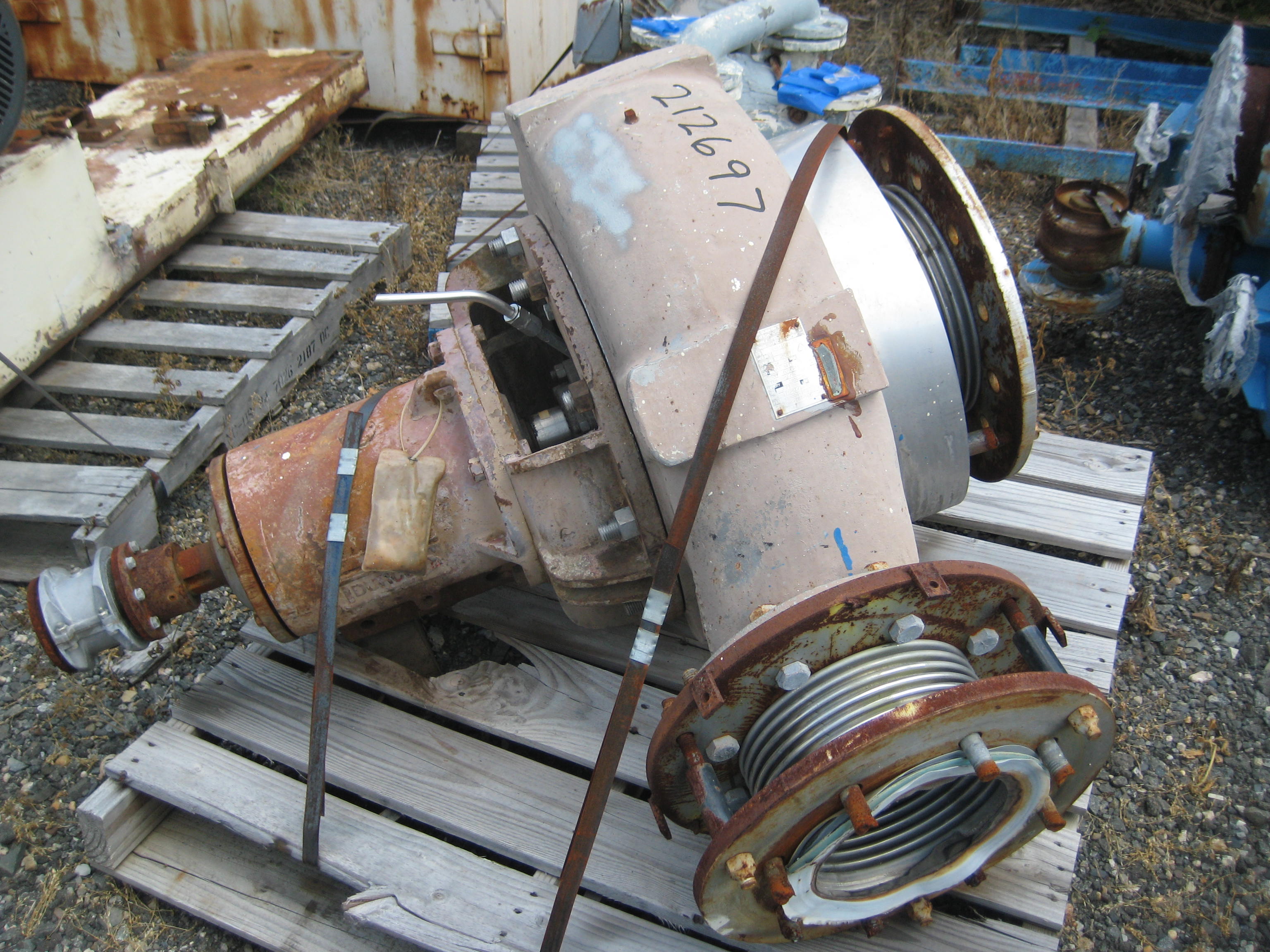 IPP# 212697, 408.8 m3/h (1,800 GPM)  Stainless Steel 316 Centrifugal Pump For Sale