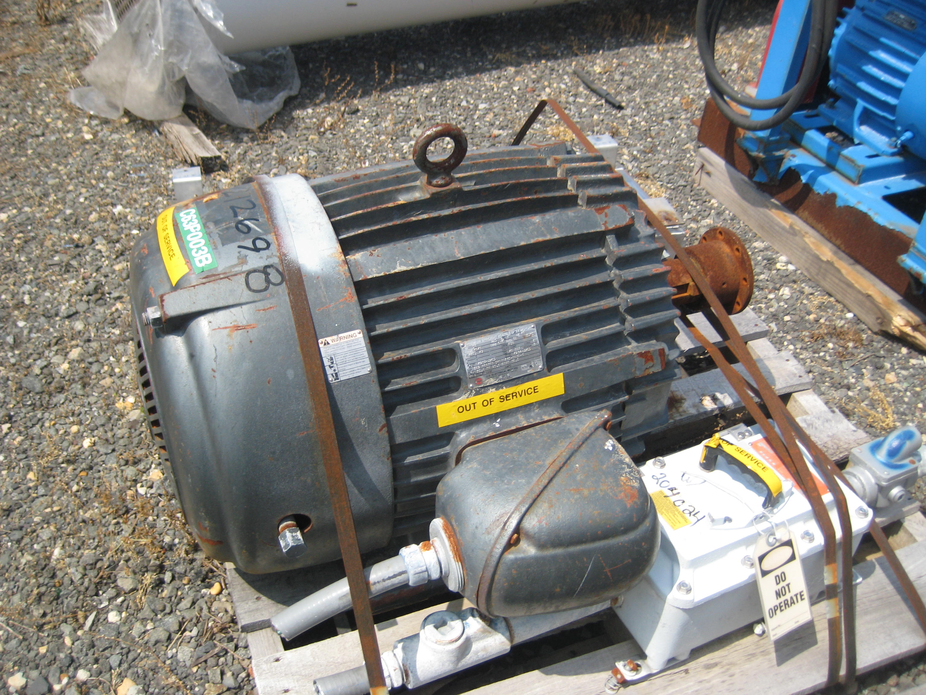 IPP# 212698, 858.1 m3/h (3,778 GPM)  Stainless Steel 316 Centrifugal Pump For Sale