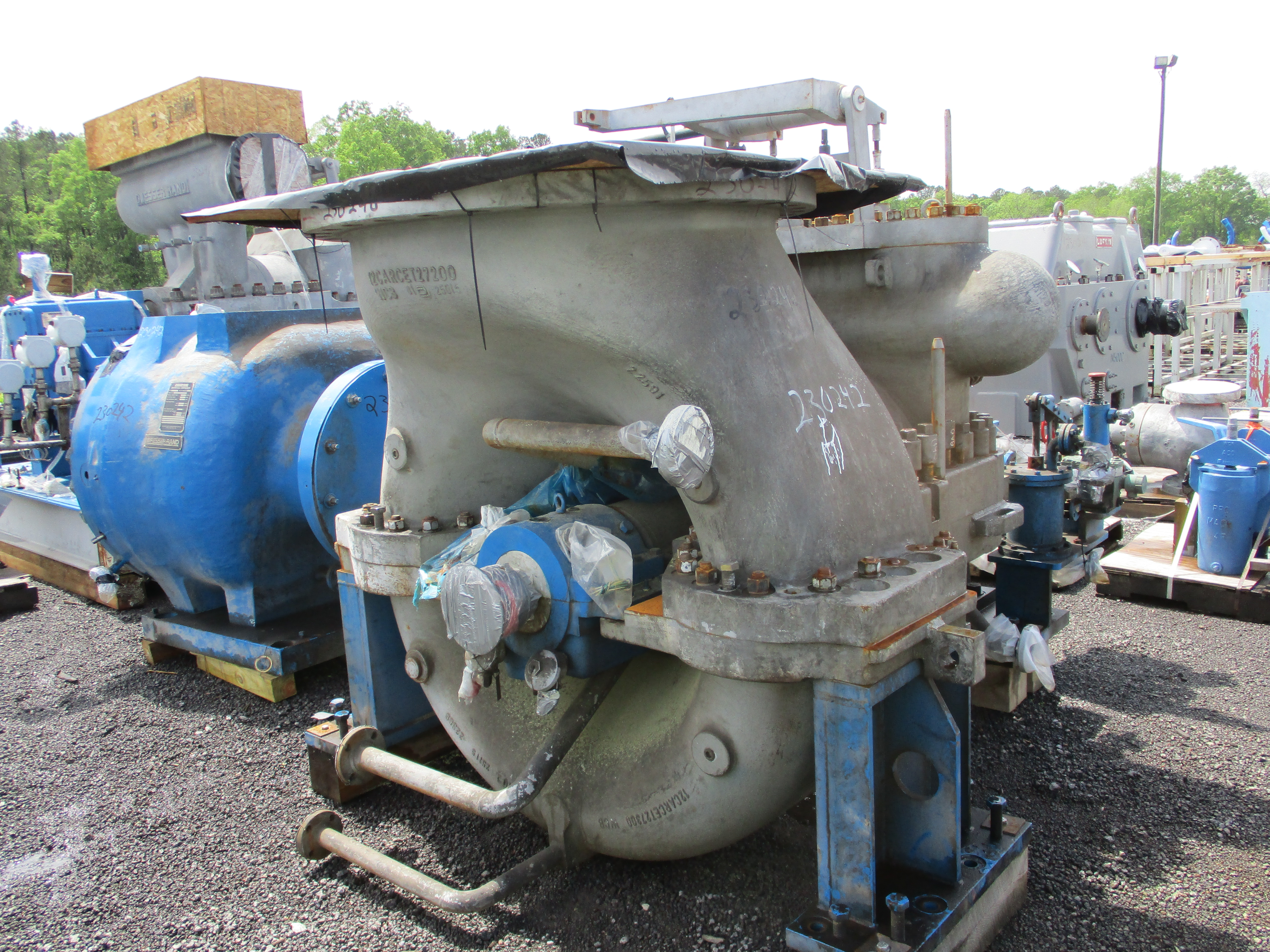 IPP# 212612, 2,804 kW (3,760 HP)  Carbon Steel Steam Turbine For Sale