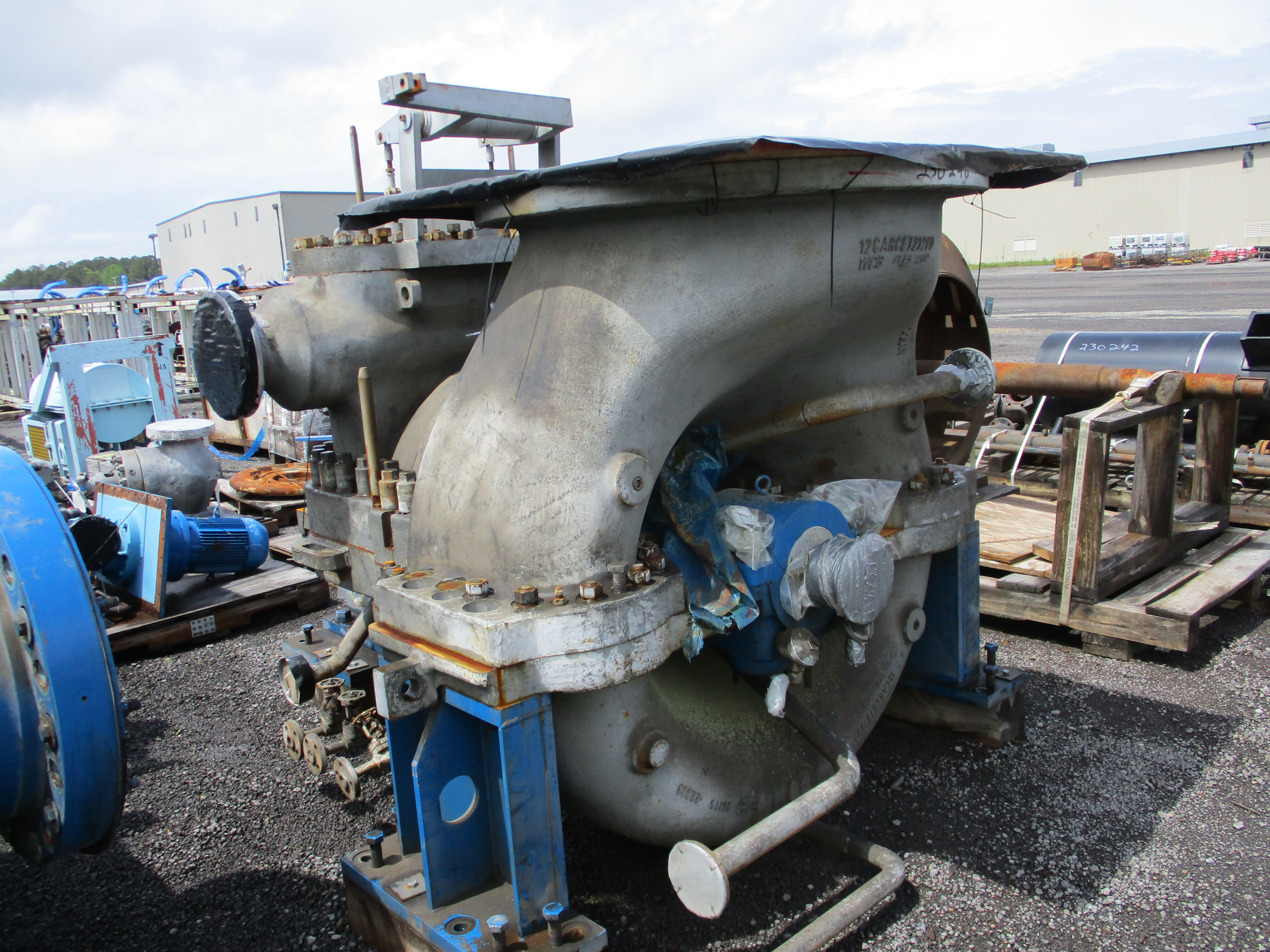 IPP# 212612, 2,804 kW (3,760 HP)  Carbon Steel Steam Turbine For Sale