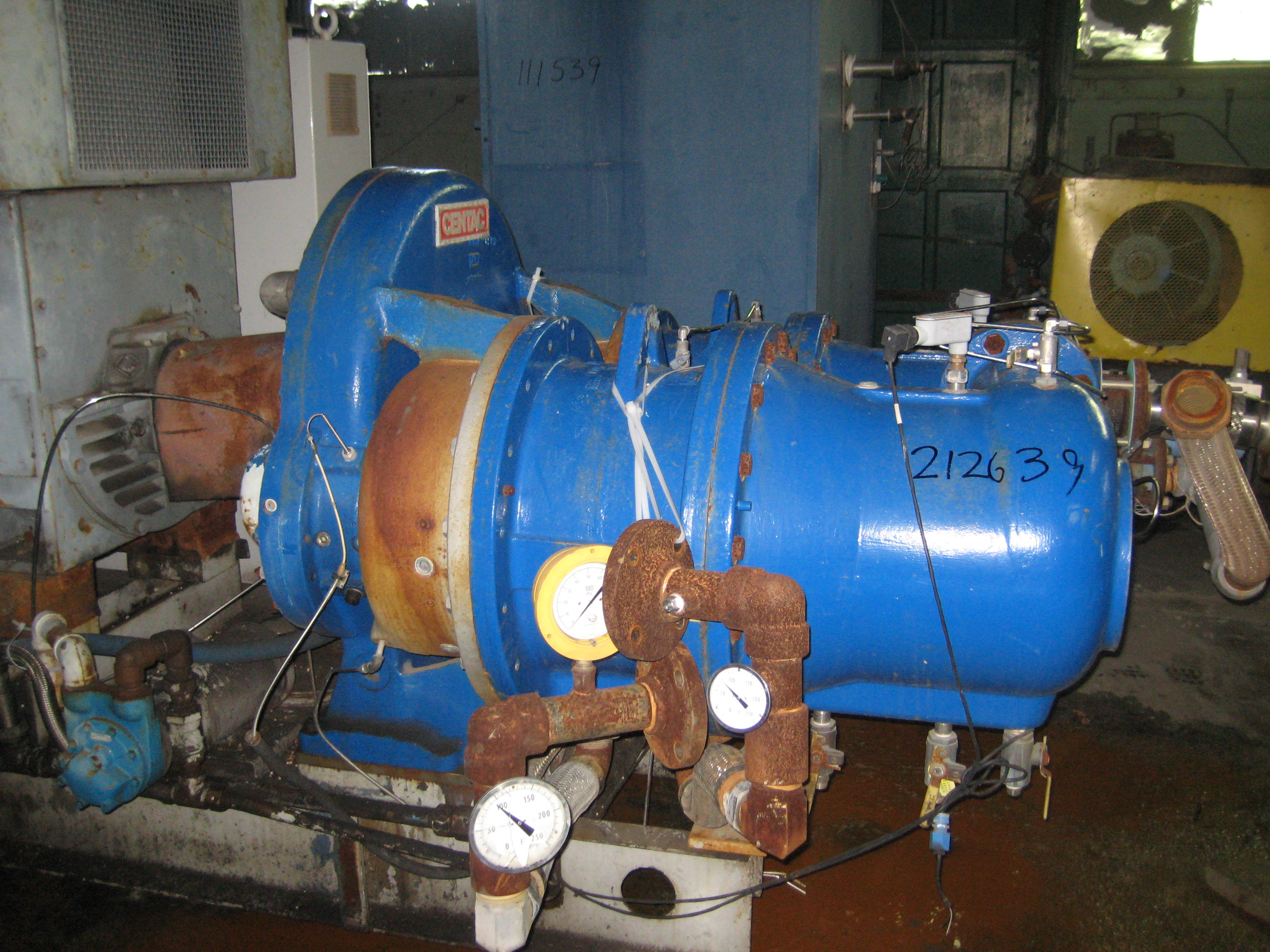 IPP# 212639, 4,586 m3/h (2,699 CFM)  Carbon Steel Centrifugal Compressor For Sale