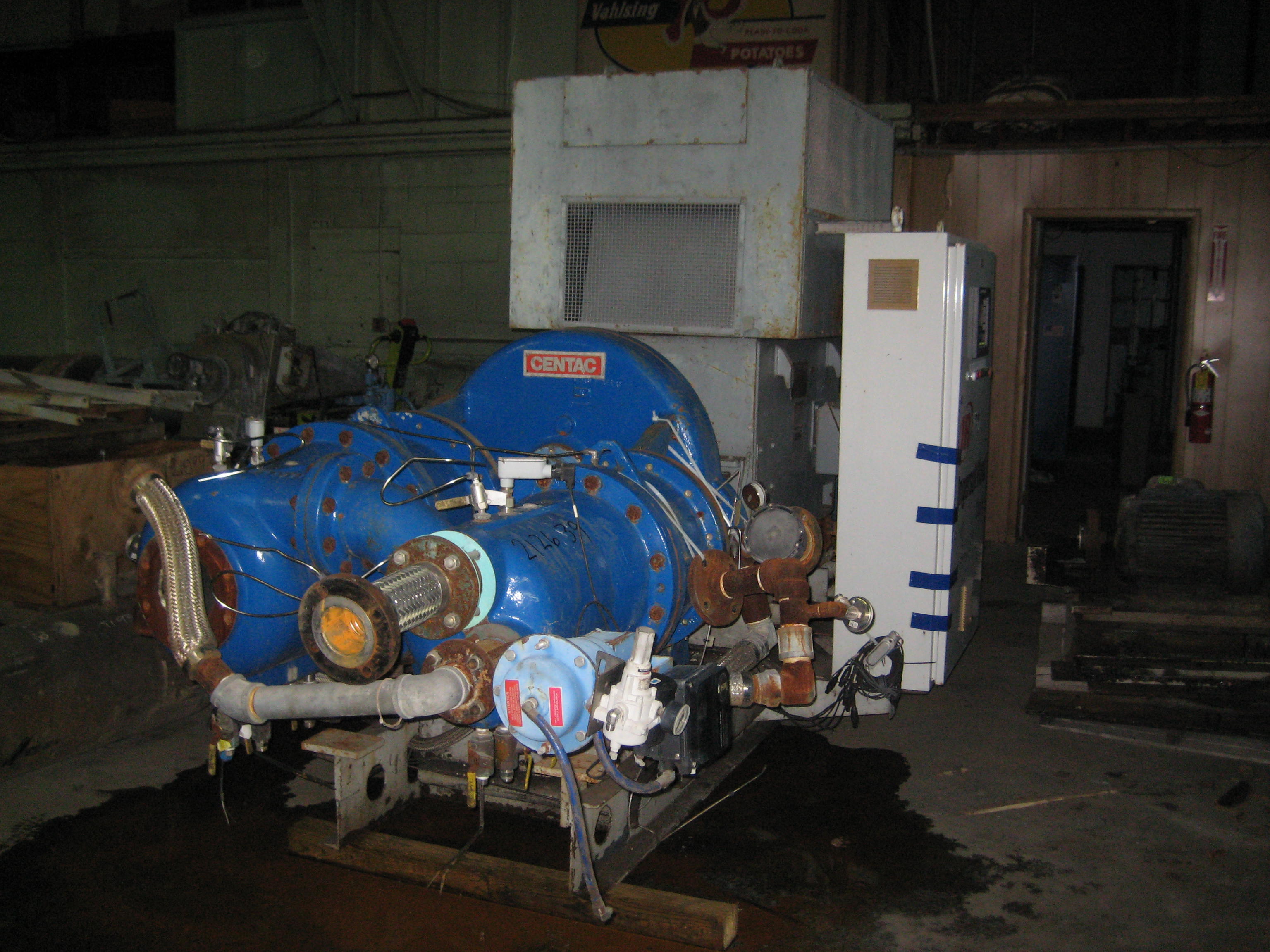 IPP# 212639, 4,586 m3/h (2,699 CFM)  Carbon Steel Centrifugal Compressor For Sale