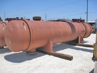 Unused Carbon Steel Shell and Tube Heat Exchanger