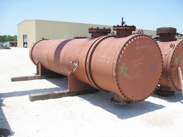 IPP# 212740, 975.5 m² (10,500 ft²) Unused Carbon Steel Shell and Tube Heat Exchanger For Sale