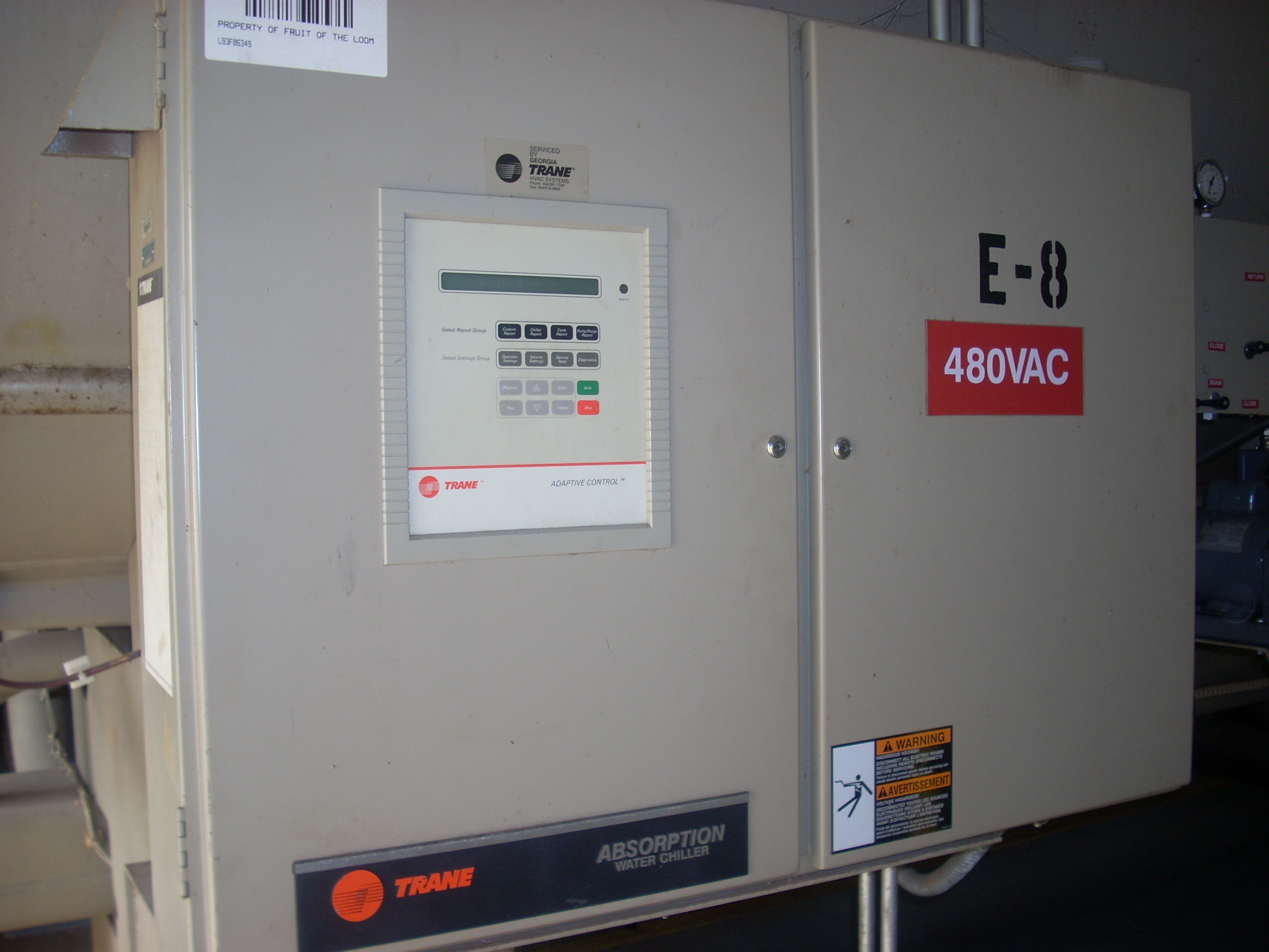  Water Cooled Chiller 2,267,950 kcal/h (750 Ref. Ton)  For Sale - IPP# 212708