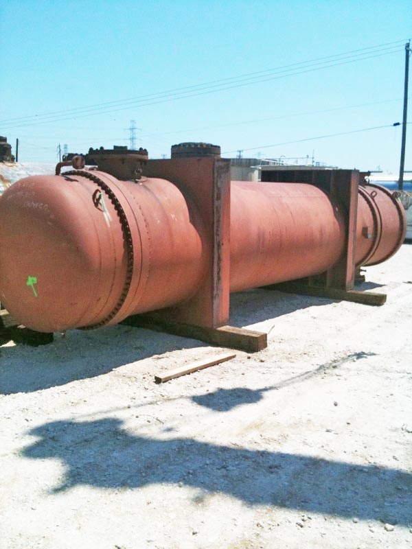 IPP# 212739, 975.5 m² (10,500 ft²) Unused Carbon Steel Shell and Tube Heat Exchanger For Sale