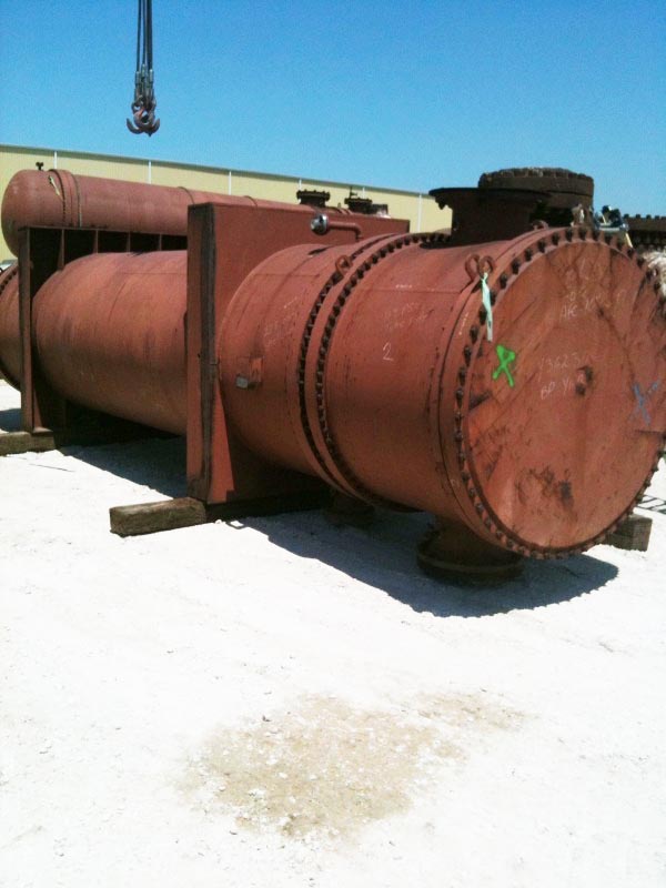 IPP# 212739, 975.5 m² (10,500 ft²) Unused Carbon Steel Shell and Tube Heat Exchanger For Sale