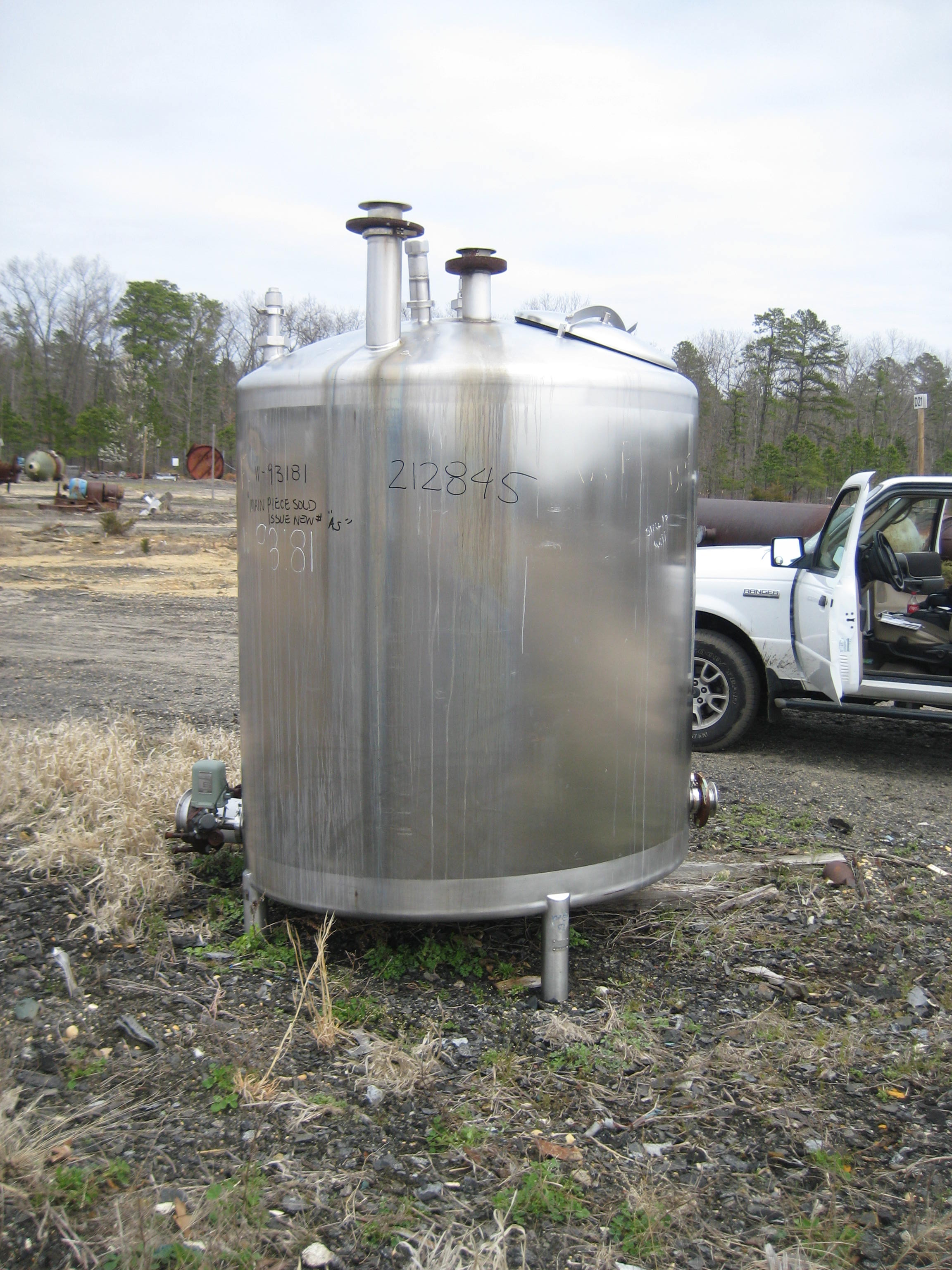 IPP# 212845, 3,785 L (1,000 gallons)  Stainless Steel 304  Tank For Sale