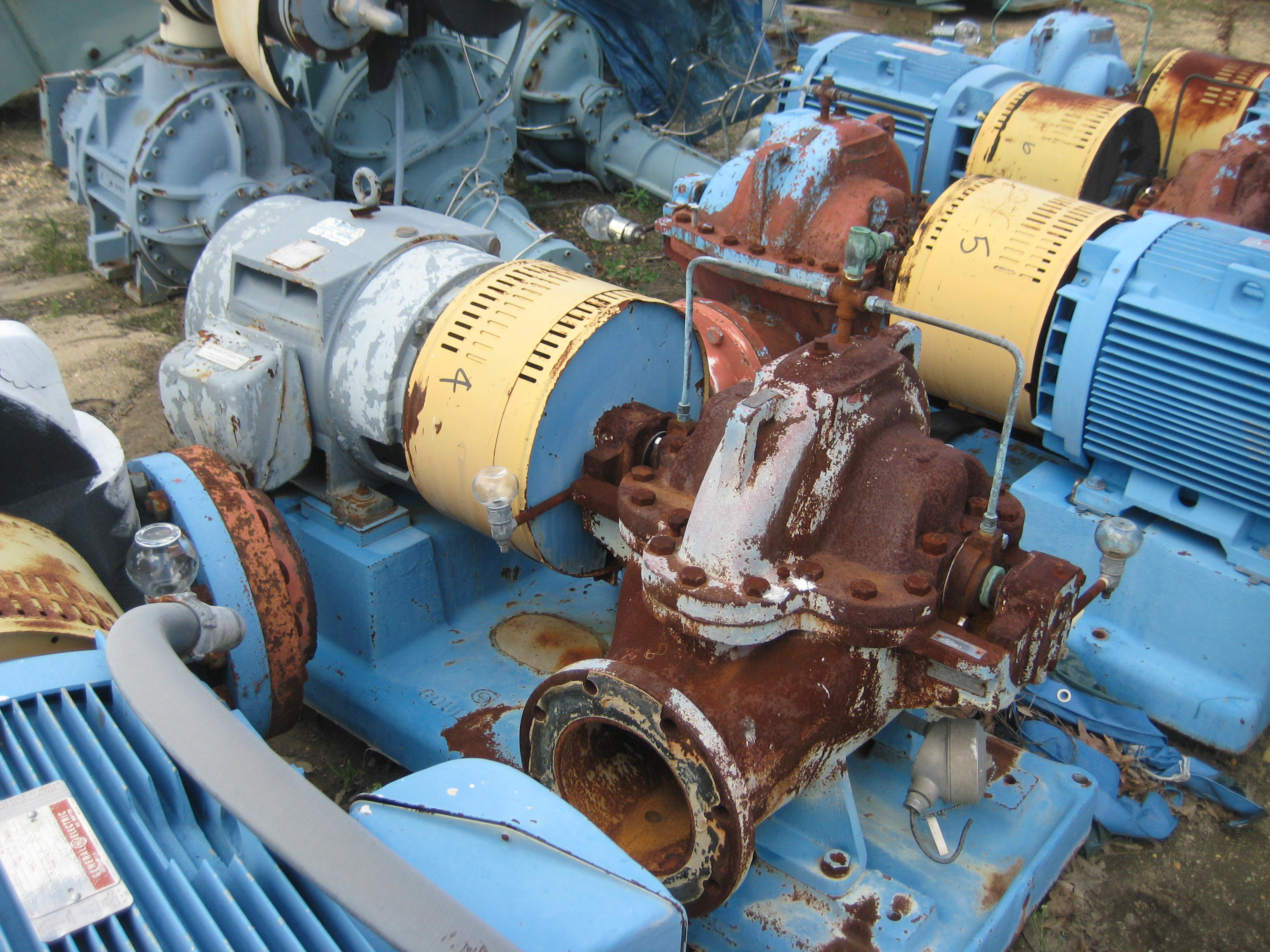 IPP# 212857, 295.3 m3/h (1,300 GPM)  Carbon Steel Centrifugal Pump For Sale