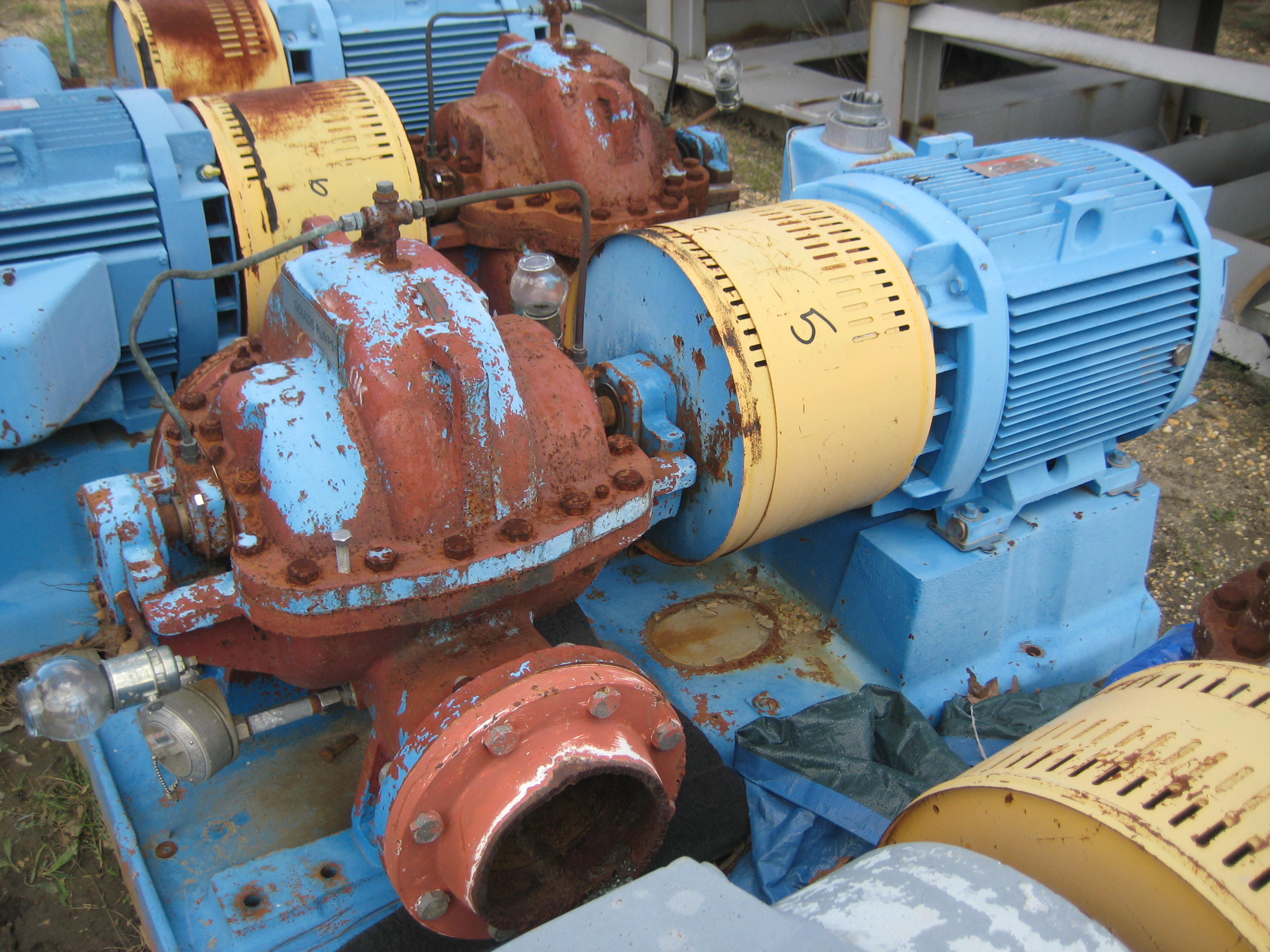 IPP# 212858, 249.8 m3/h (1,100 GPM)  Carbon Steel Centrifugal Pump For Sale