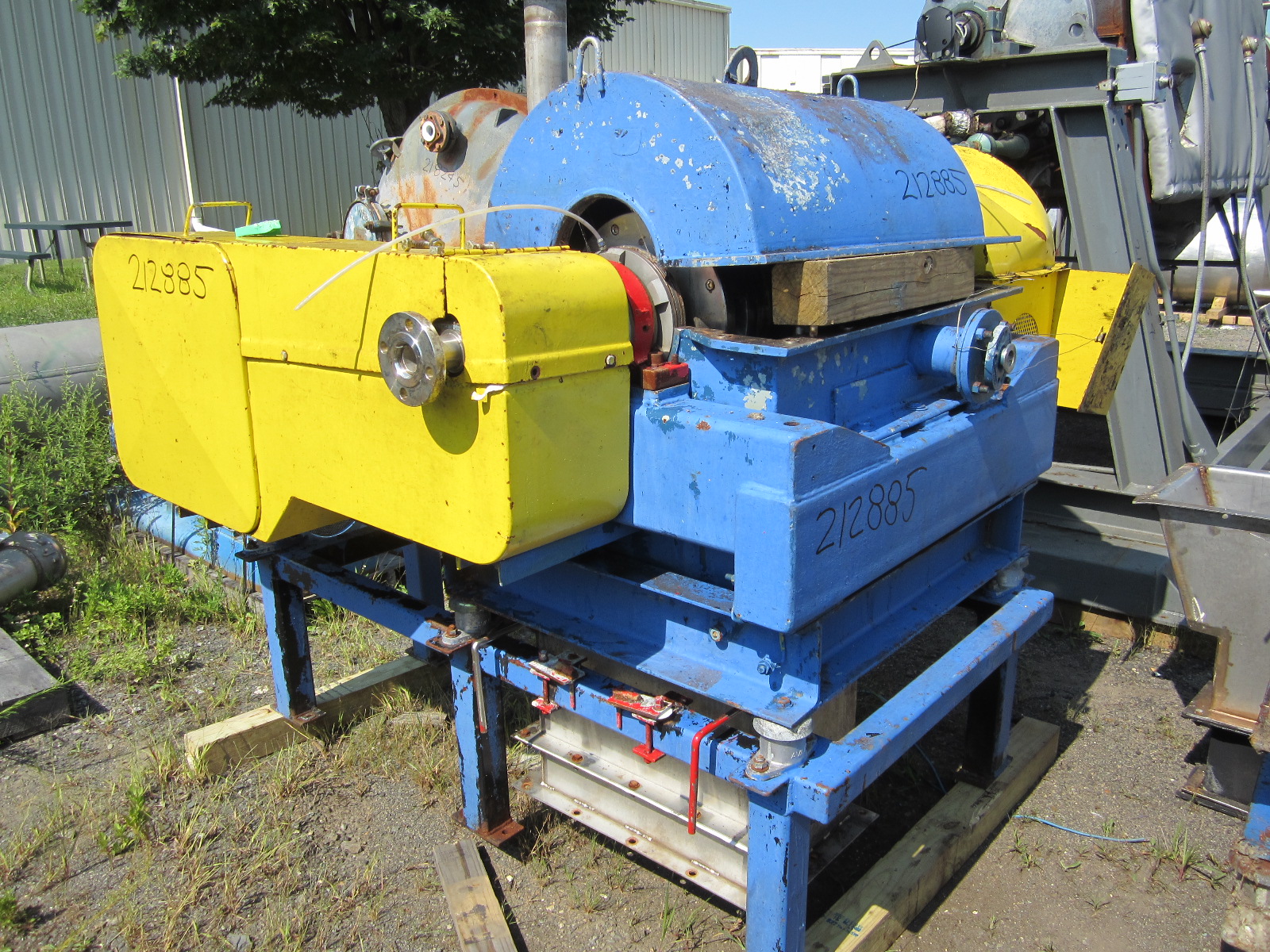 Stainless Steel 316 Alfa Laval P-2000 VME Centrifuge-Solid Bowl-Decanter - IPP# 212885