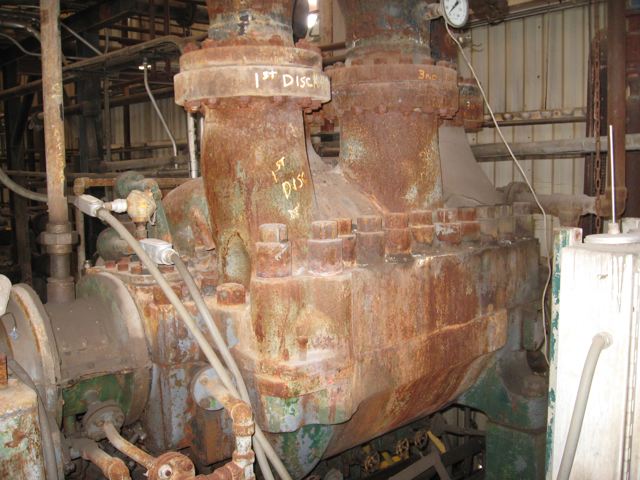 IPP# 212815, 7,279 m3/h (4,284 CFM)  Carbon Steel Centrifugal Compressor For Sale