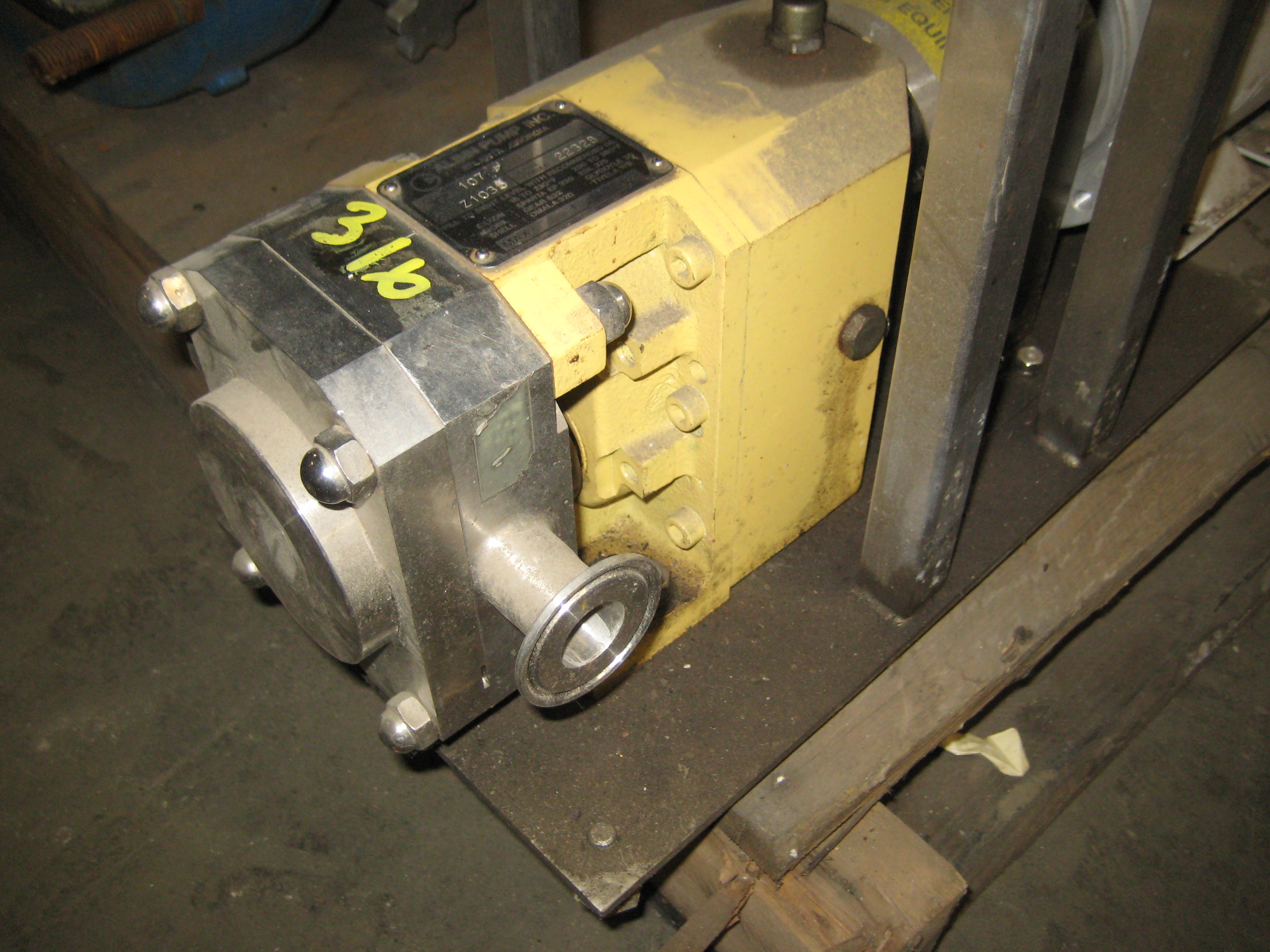 IPP# 212942,   Stainless Steel 316 Rotary Pump For Sale