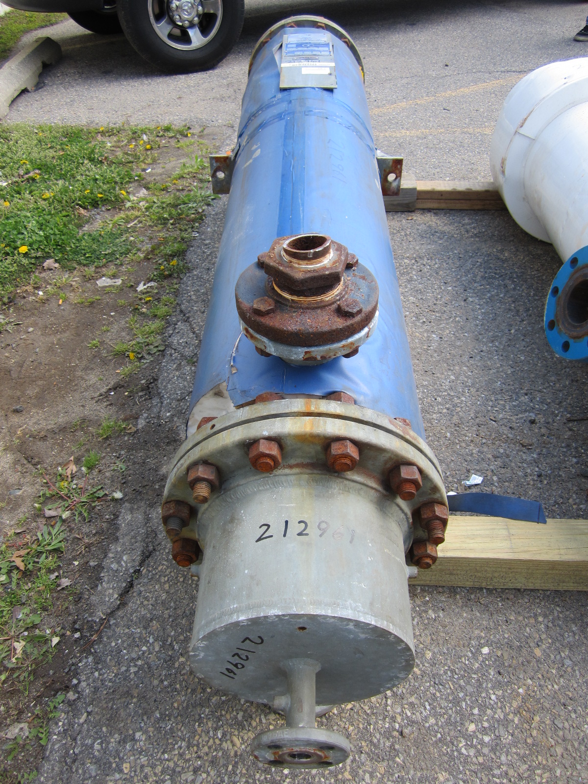 IPP# 212961, 7 m² (75 ft²)  Tantalum Shell and Tube Heat Exchanger For Sale