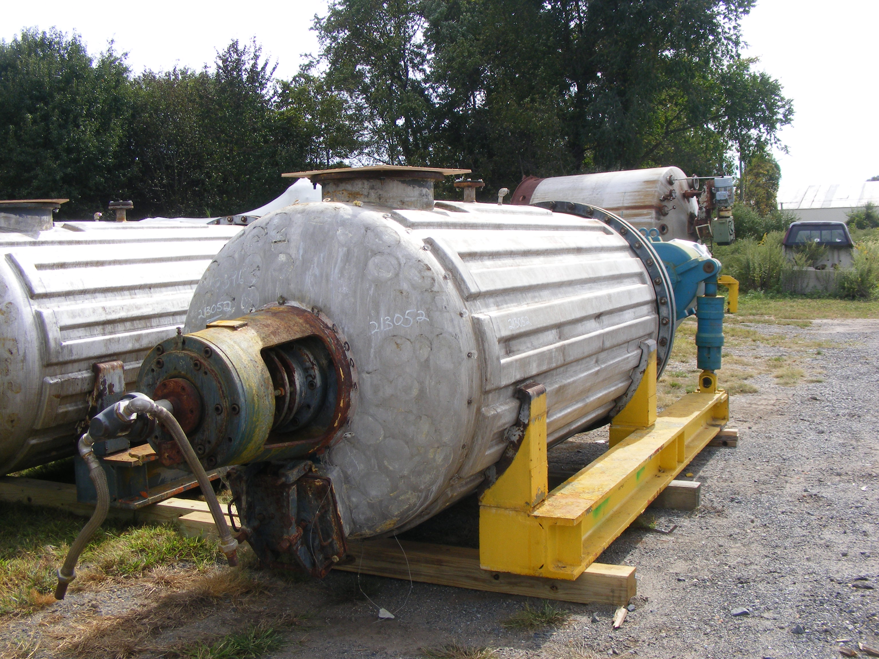 IPP# 213052, 2.8 m3 (100 ft3)  Stainless Steel 316  Dryer-Rotary Vacuum For Sale