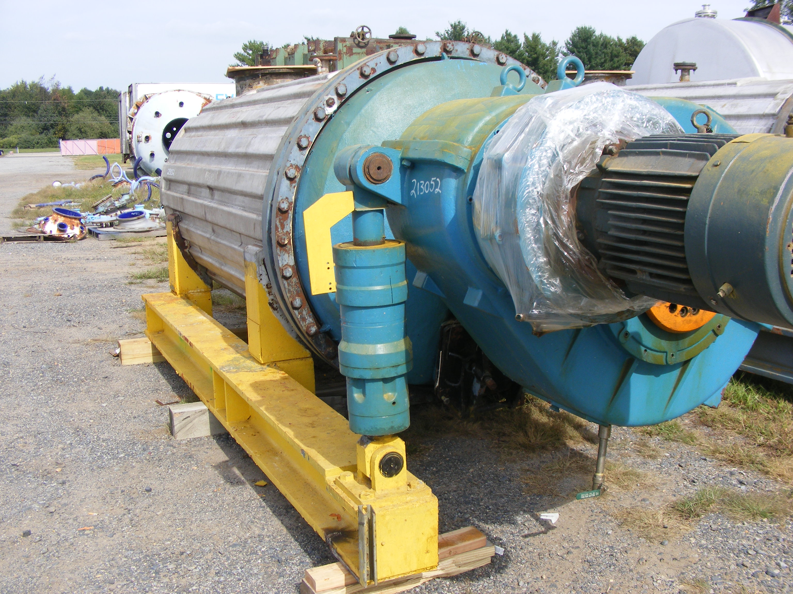 IPP# 213052, 2.8 m3 (100 ft3)  Stainless Steel 316  Dryer-Rotary Vacuum For Sale