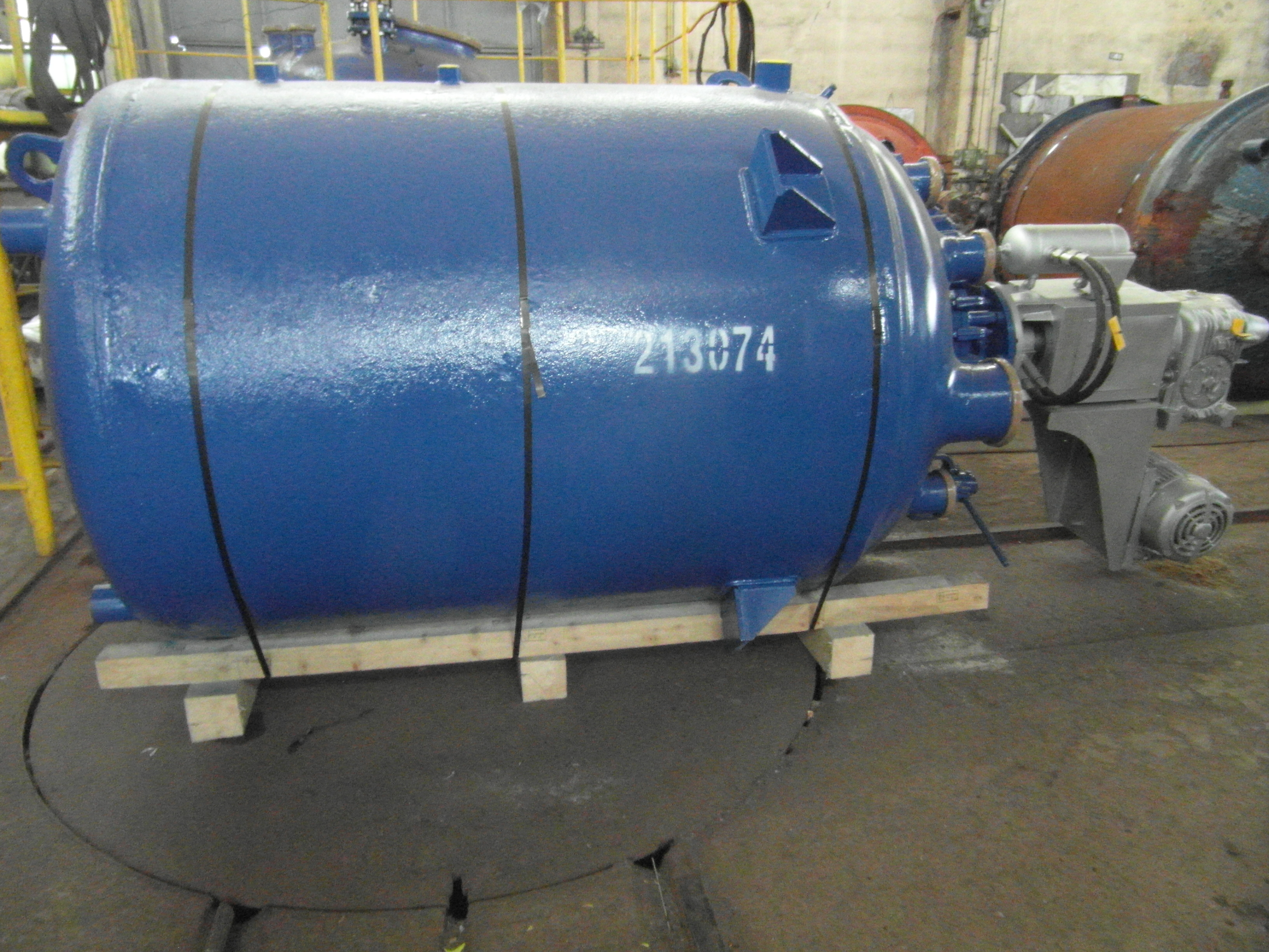  Batch-Type Agitated Reactor 3,800 L (1,000 gallons) Glasslined For Sale - IPP# 213074