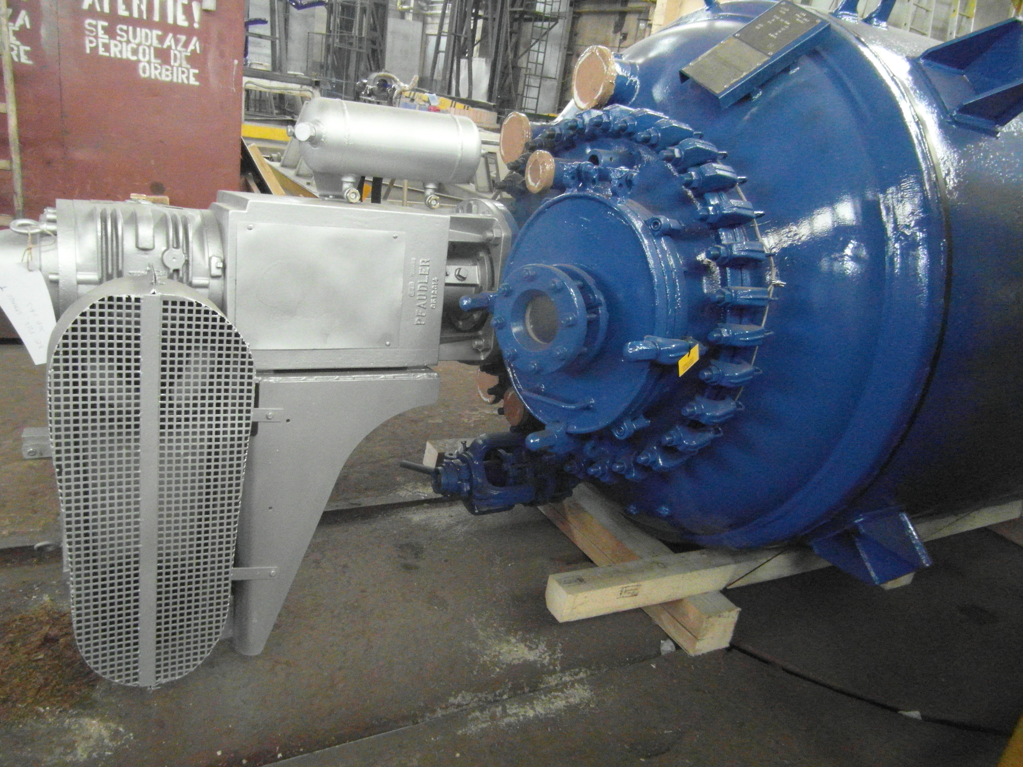  Batch-Type Agitated Reactor 3,800 L (1,000 gallons) Glasslined For Sale - IPP# 213074