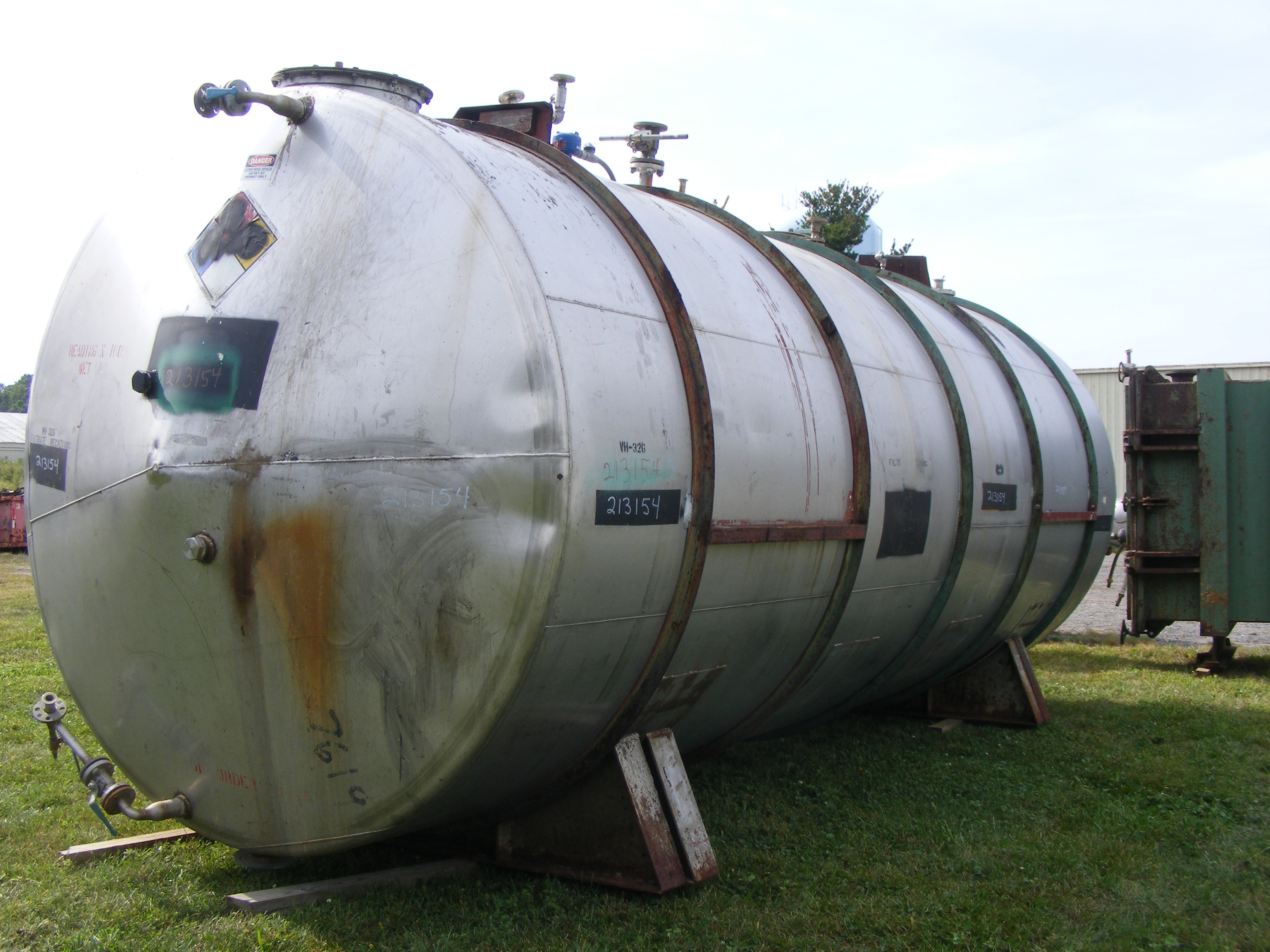 IPP# 213154, 28,391 L (7,500 gallons)  Stainless Steel 304  Tank For Sale